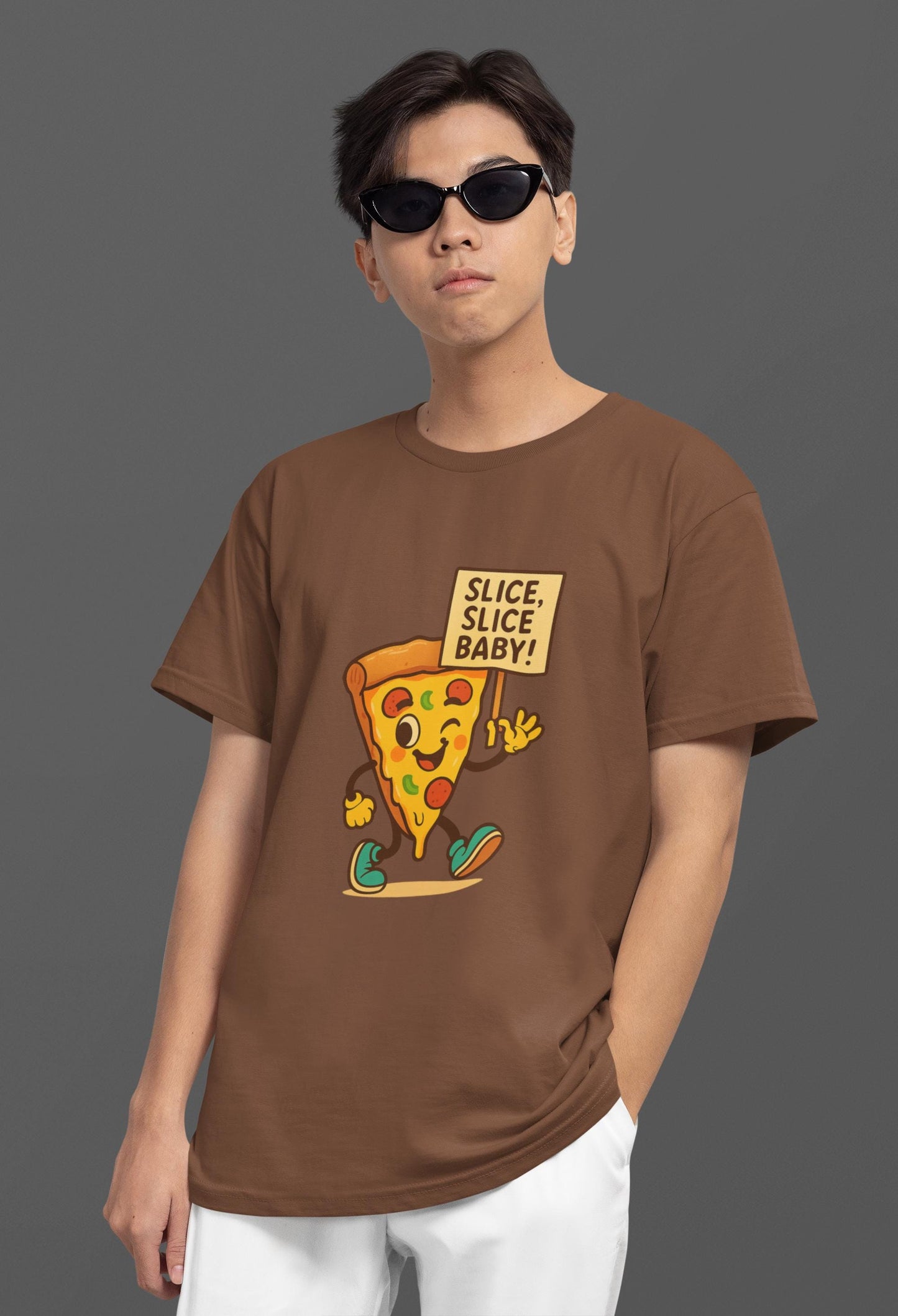 Kids Pizza Graphic Tee, Playful Kids Shirt, Fun Foodie Tee, Fun Pizza Apparel, Gift for Young Food Lovers, Casual Back to School Apparel