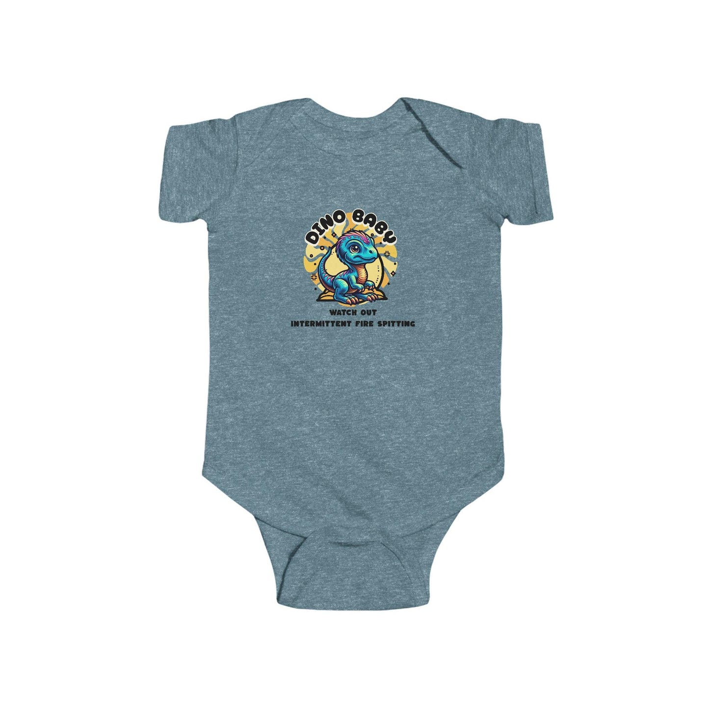 Baby Onesie - "Dino Baby" Baby Suit, Newborn Gift, Toddler Outfit, Baby Shower Gift, Baby Clothes, Spring Wear, Bodysuits for Newborn