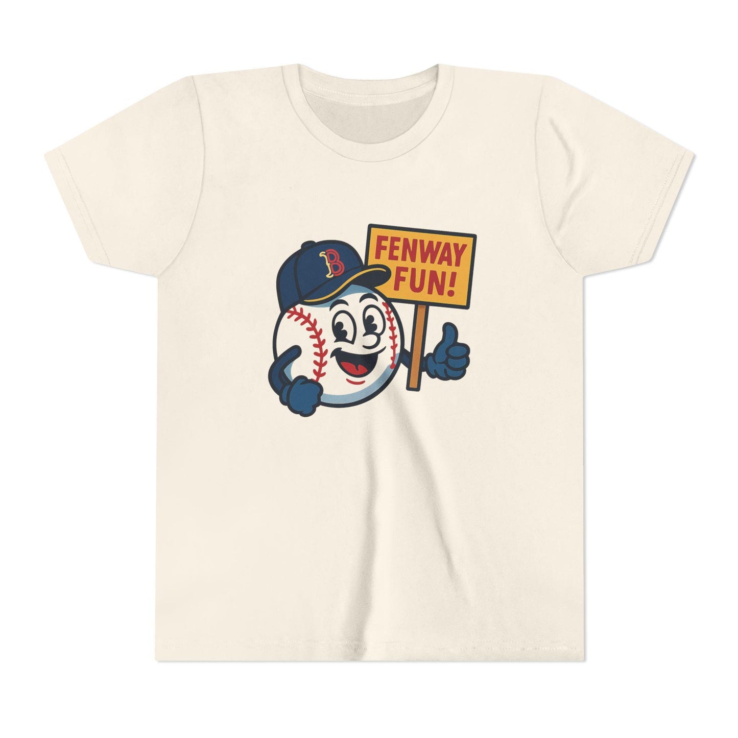 Boston Fenway Fun Youth Tee, Baseball Shirt, Kids Sports Apparel, Gift for Sports Fans, Birthday Present for Boys, Back to School Apparel