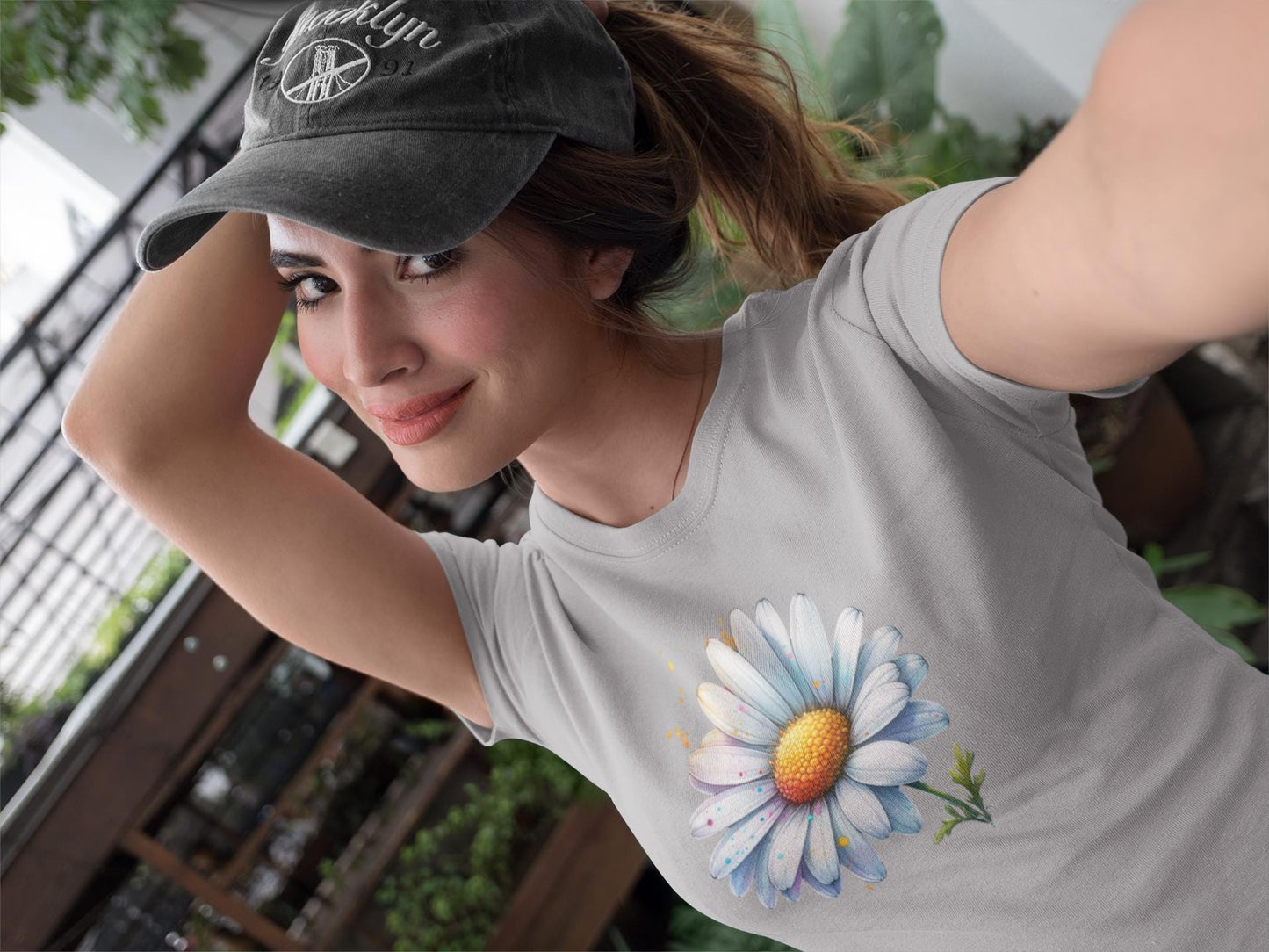 Sunflower Floral Unisex T-Shirt, Cute Daisy Tee, Casual Summer Shirt, Perfect for Gifts, Spring Fashion Must-Have, Gardening Outfit