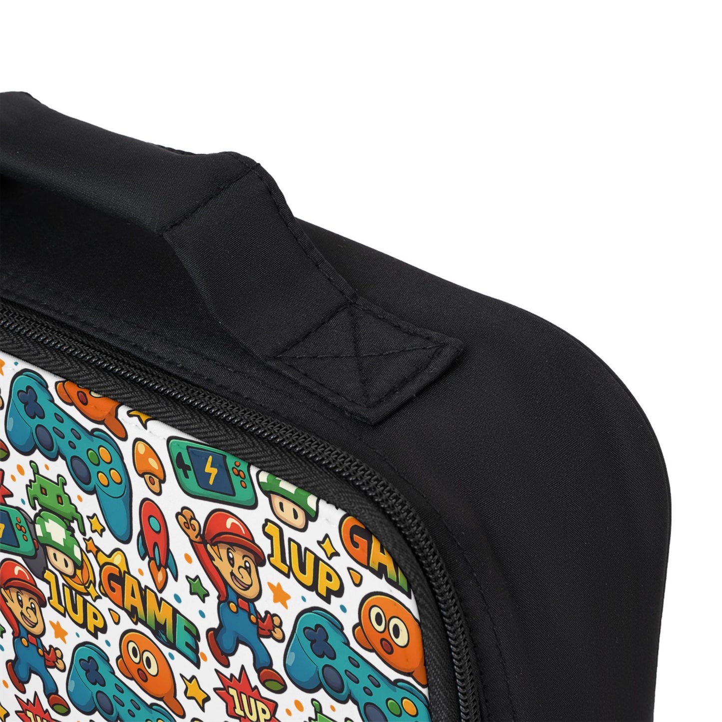 Video Game Lunch Bag - Perfect for Back to School, Picnics, and Playdates, Gamer Enthusiast Lunch Bag, School Lunch Bag for Girls & Boys