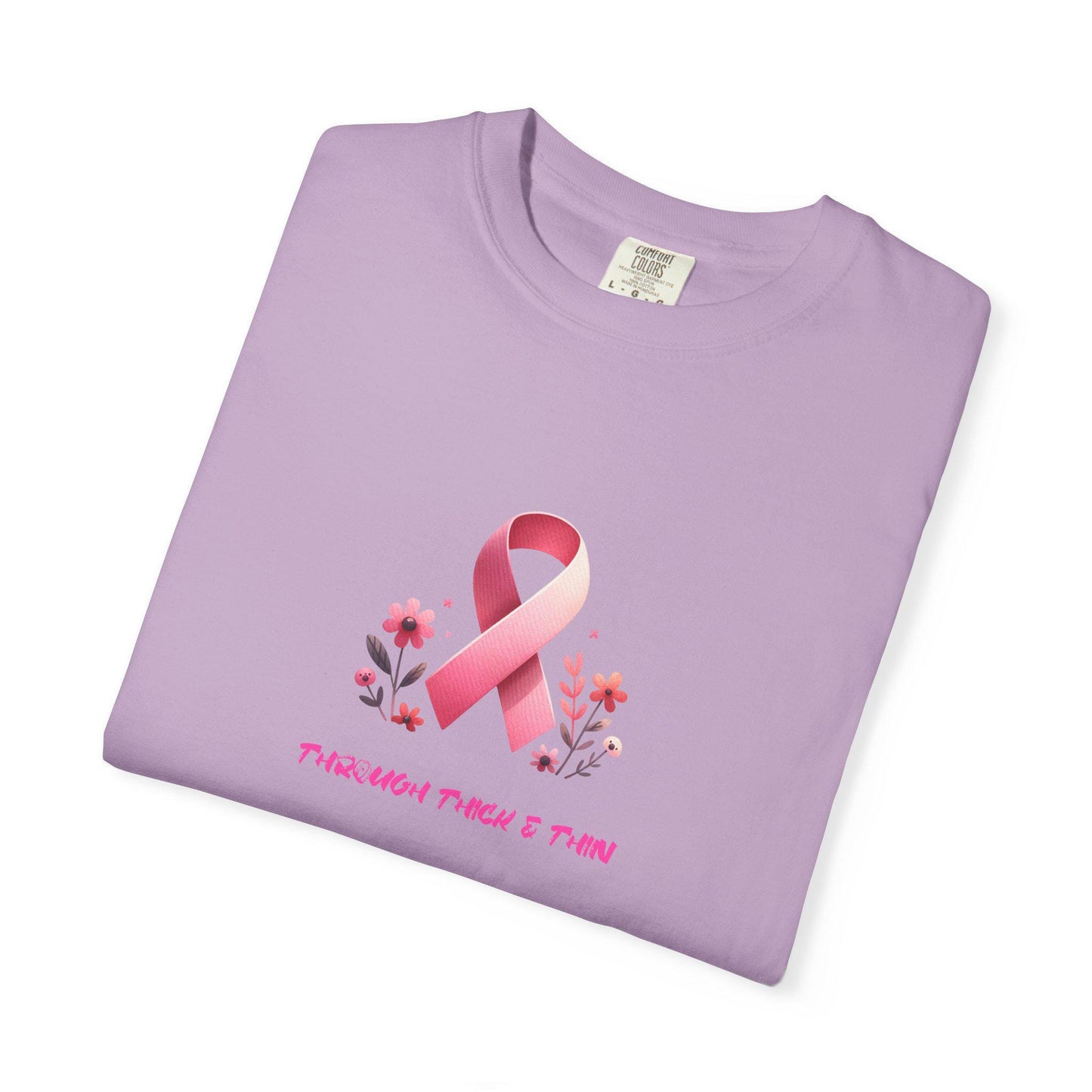 Breast Cancer Awareness T-Shirt, Supportive Tee, Gift for Her, Pink Ribbon Shirt, Advocacy Apparel