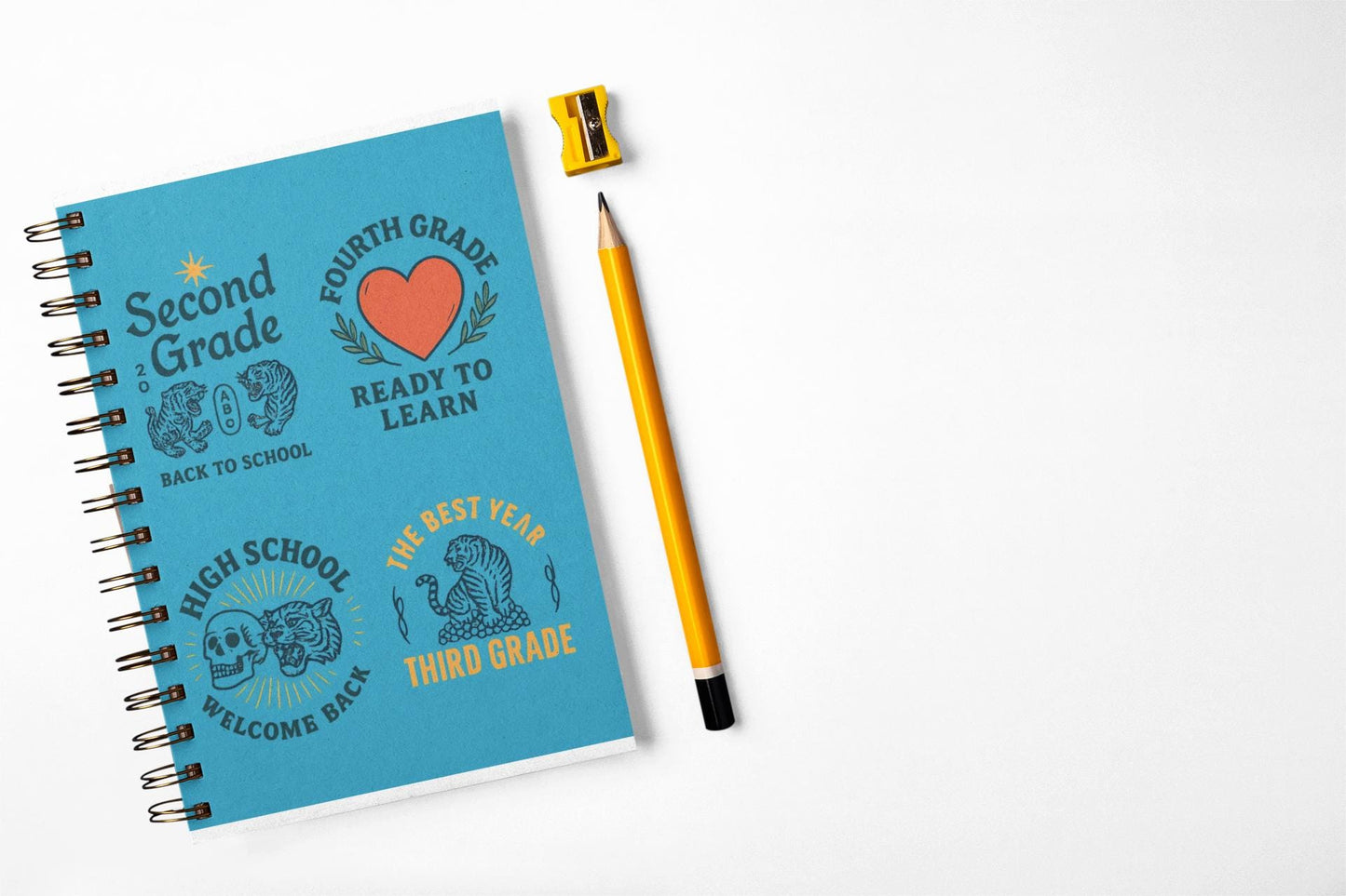 Back to School Spiral Notebook - Education Journal, Teacher Supplies, Ideal for Any School Grade, Study Organizer, School Supplies