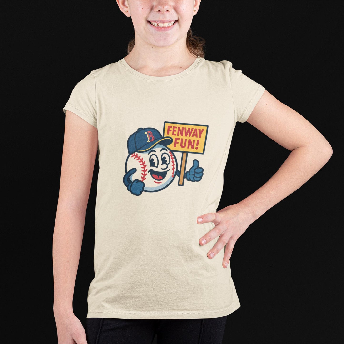 Boston Fenway Fun Youth Tee, Baseball Shirt, Kids Sports Apparel, Gift for Sports Fans, Birthday Present for Boys, Back to School Apparel