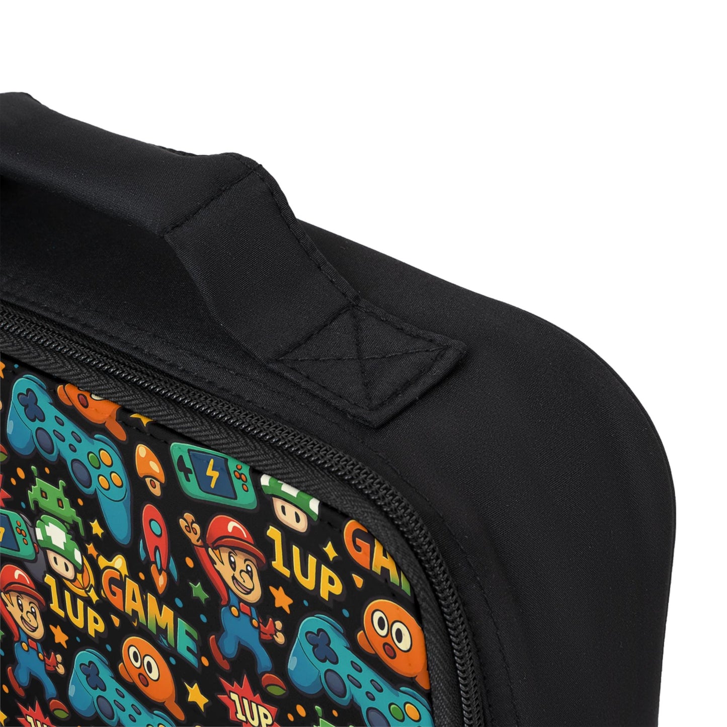 Video Game Lunch Bag - Perfect for Back to School, Picnics, and Playdates, Gamer Enthusiast Lunch Bag, School Lunch Bag for Girls & Boys
