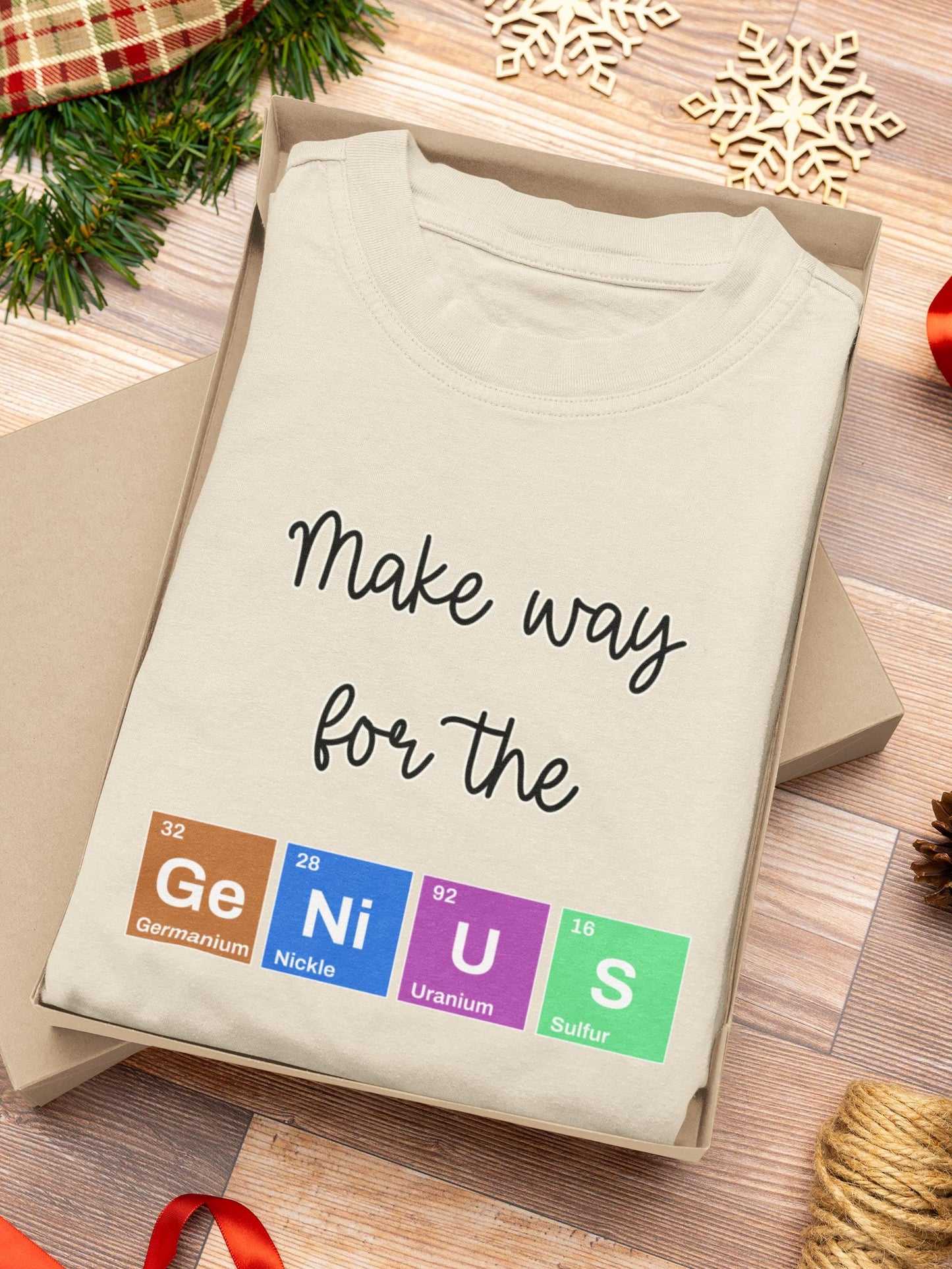 Make Way for the Genius Youth T-Shirt, Fun Youth Science Inspired T-Shirt, Back To School Teacher Student Shirt, First Day Of School Shirts