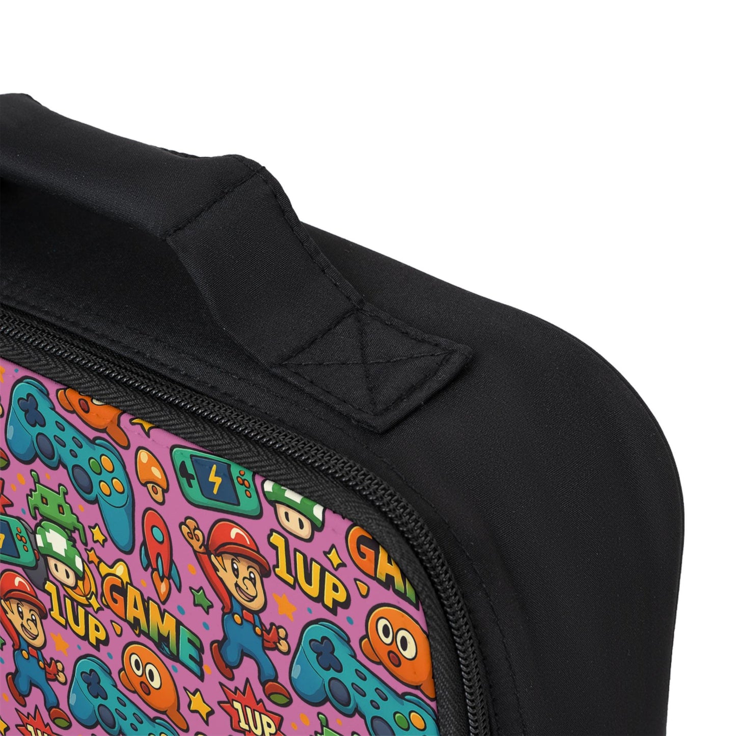Video Game Lunch Bag - Perfect for Back to School, Picnics, and Playdates, Gamer Enthusiast Lunch Bag, School Lunch Bag for Girls & Boys