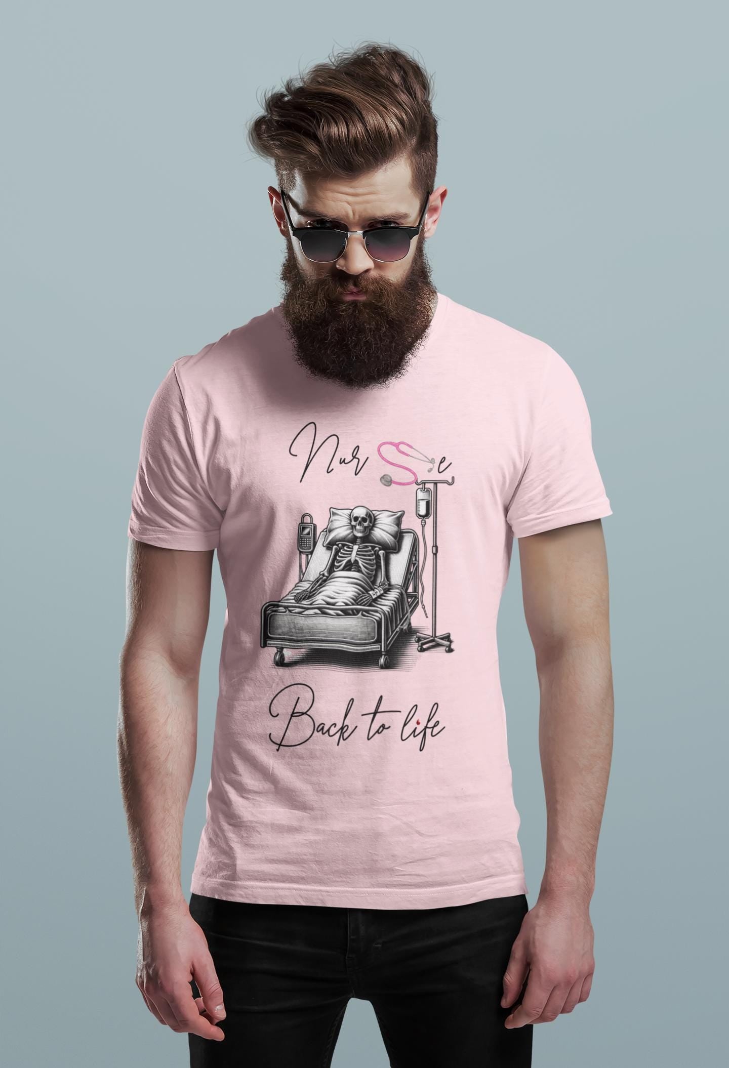 Nursing Me Back to Life Tee - Unisex Graphic T-Shirt, Perfect Gift for Shoe Lovers, Fun Casual Wear, Unique Statement Shirt