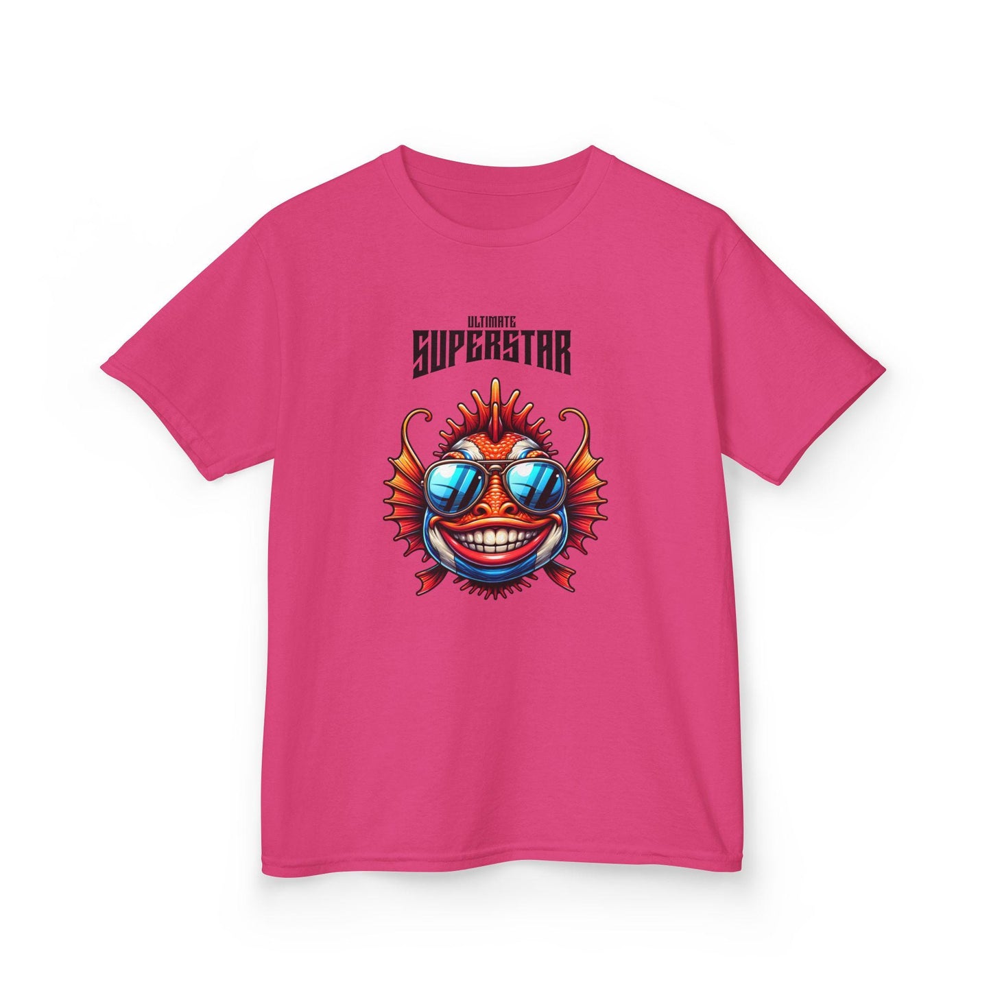 Kids Graphic Tee - "Superstar" Design, Fun Shirt for Children, Cool Summer Clothing, Gift for Kids, Party Wear, Back to School Apparel
