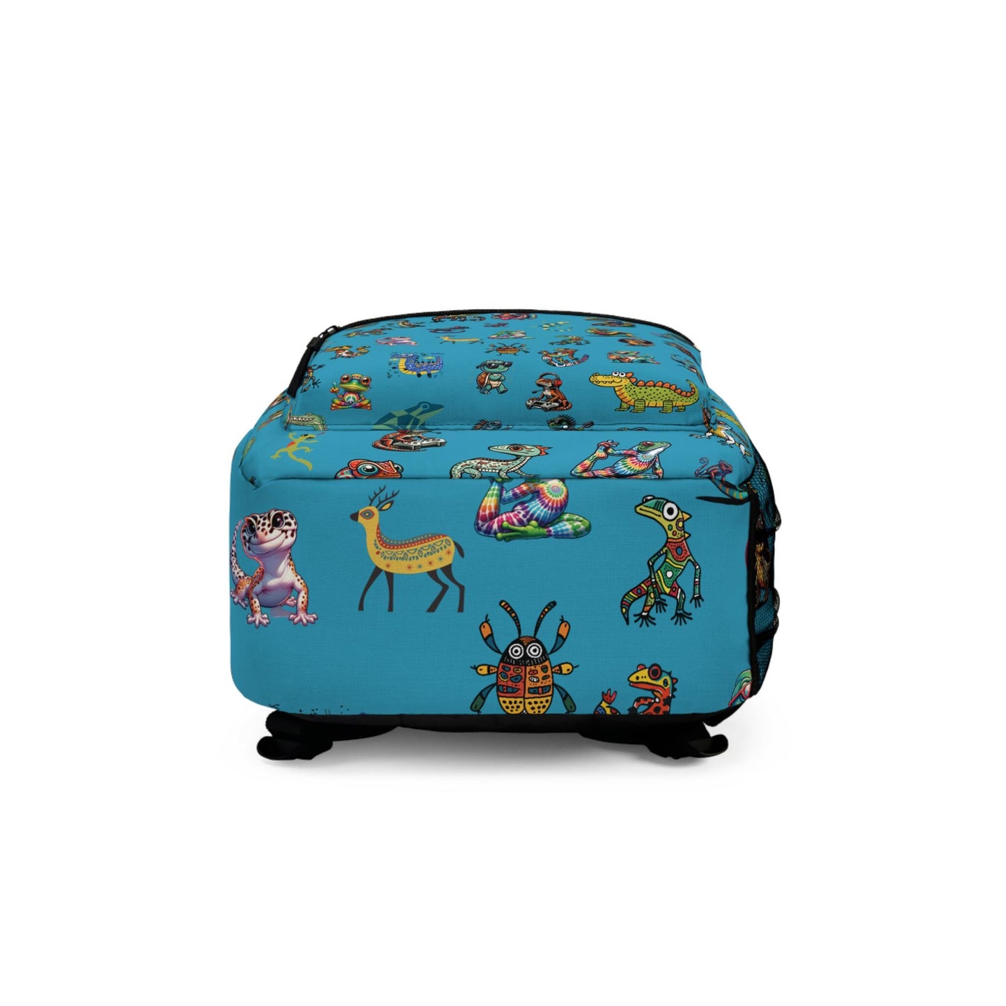 Animal Print Kids Backpack, Personalized School Bag for Elementary & Middle School Kids, Custom Name Bag for Gamer Enthusiast Back-to-School