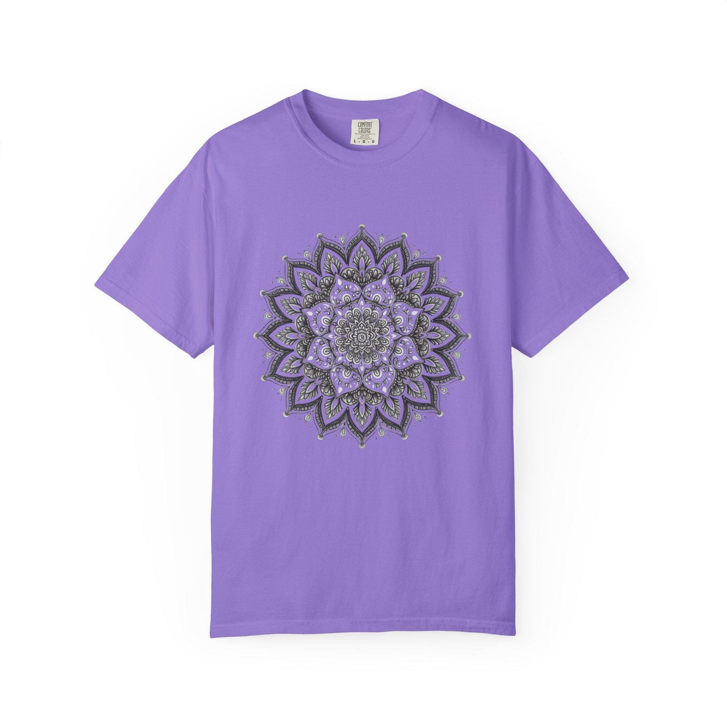 Mandala Graphic Tee, Meditation Spiritual Shirt, Neodiverse Astro Celestial Neo-Soul Tee, Boho Tee, Hippie Minimalist Gifts, Comfort Colors