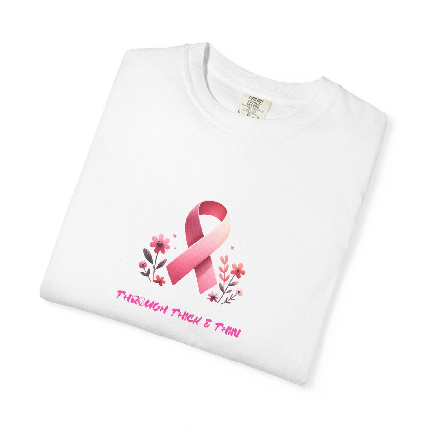 Breast Cancer Awareness T-Shirt, Supportive Tee, Gift for Her, Pink Ribbon Shirt, Advocacy Apparel