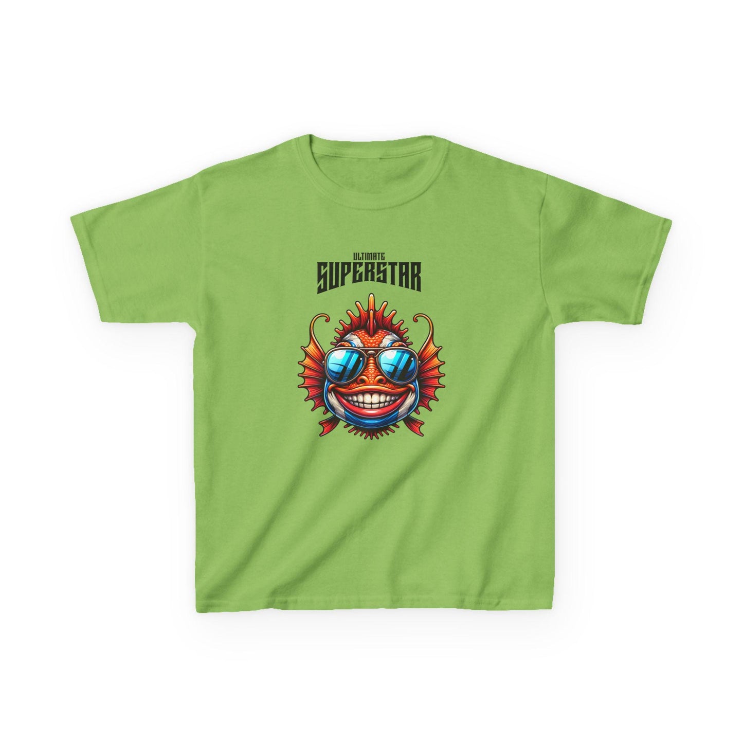 Kids Graphic Tee - "Superstar" Design, Fun Shirt for Children, Cool Summer Clothing, Gift for Kids, Party Wear, Back to School Apparel