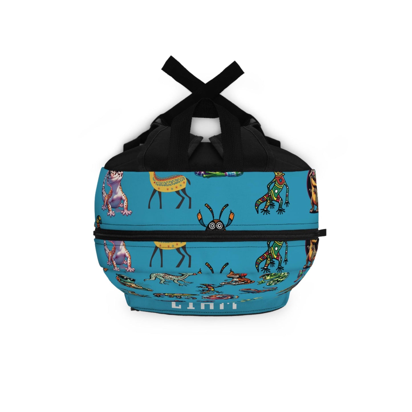 Animal Print Kids Backpack, Personalized School Bag for Elementary & Middle School Kids, Custom Name Bag for Gamer Enthusiast Back-to-School