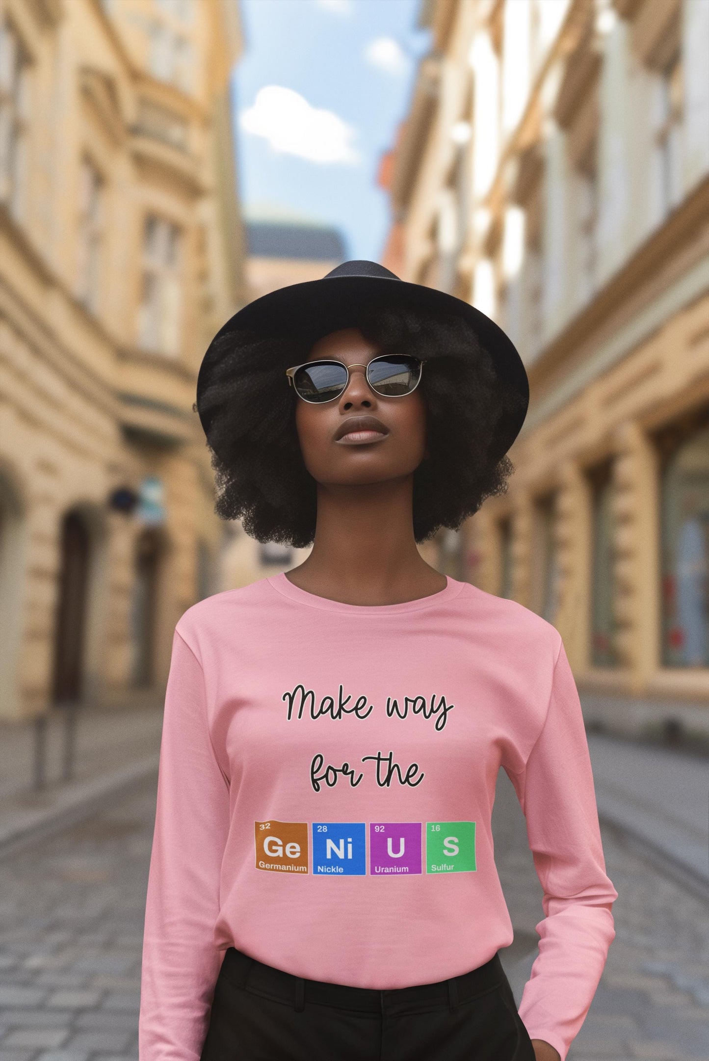 Make Way for the Genius Youth Long Sleeve Shirt, Science Inspired Shirt, Back To School Teacher Student Shirt, First Day Of School Shirts