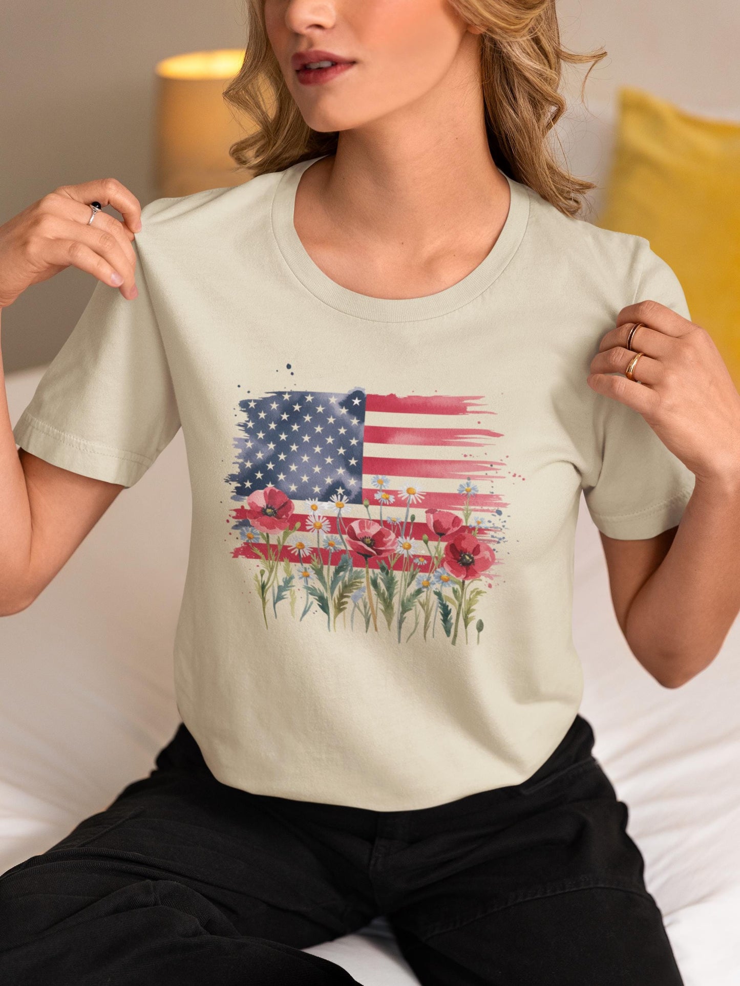 Retro America Shirt, American Flag, 4th Of July Tee, Minimalist Gifts Tee, Comfort Colors, Red White Blue, Fourth Of July Patriotic Gift
