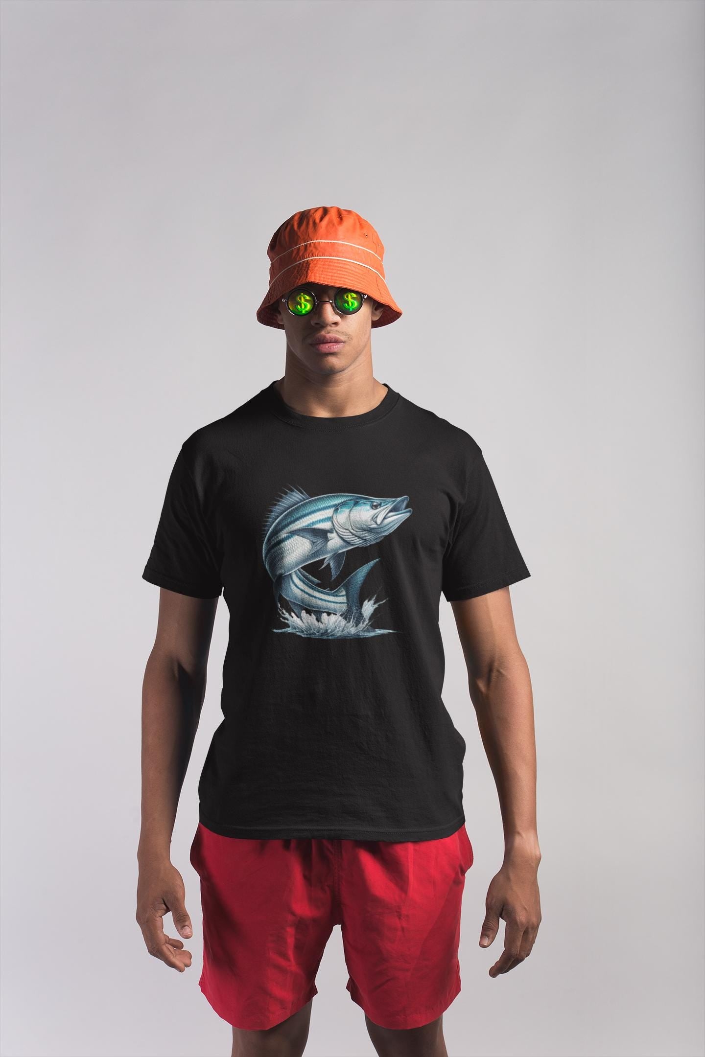 Fishing Enthusiast T-Shirt, Graphic Tee for Anglers, Casual Wear, Gift for Fishermen, Fishing Trip Apparel, Retro Comfort Colors
