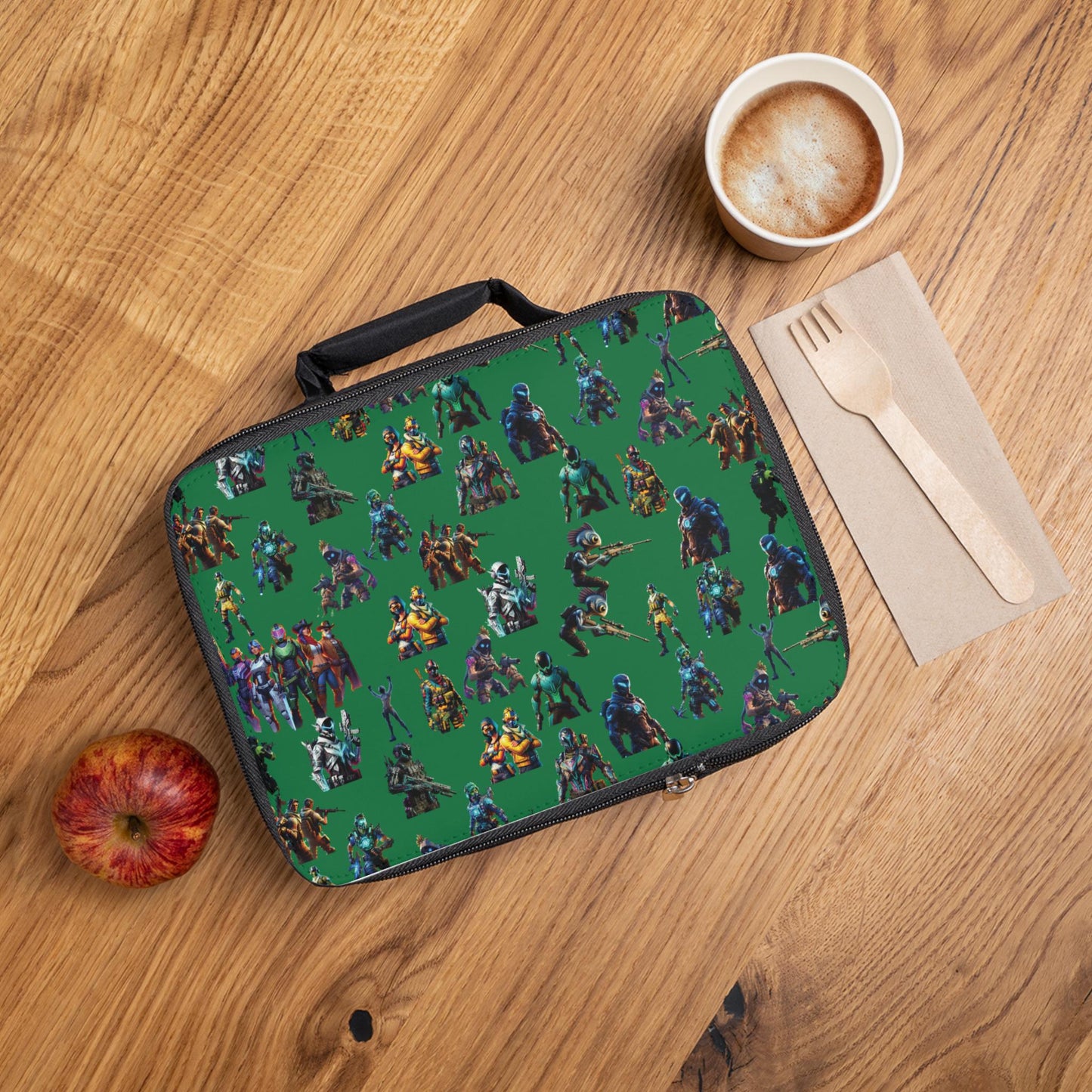 Gamer Enthusiast Lunch Bag, Perfect for Back to School, Lunch Bag Ideal for Middle & Elementary School Kids, Insulated School Lunch Bag
