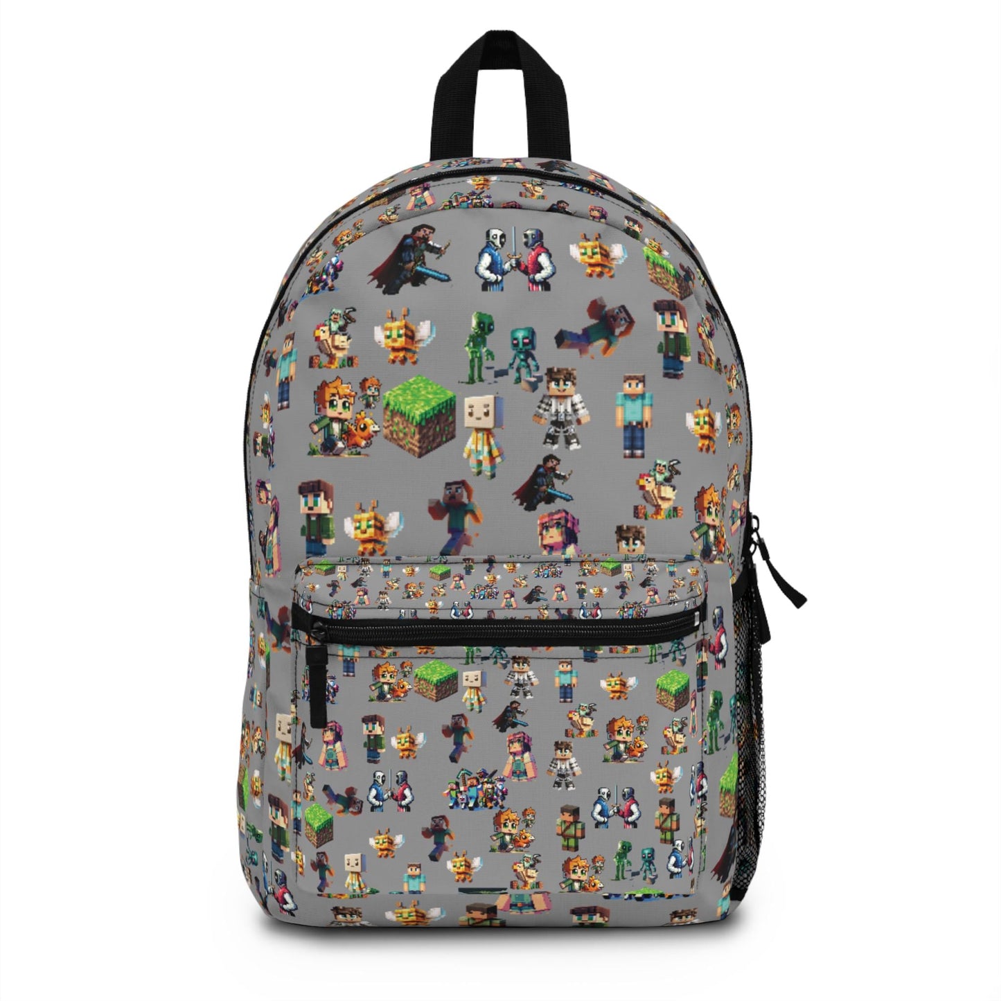 Game Characters Backpack for Kids, Gamer Bag, School Backpack, Gamer Wilderness Adventure Pack, Birthday Gift, Back to School Apparel