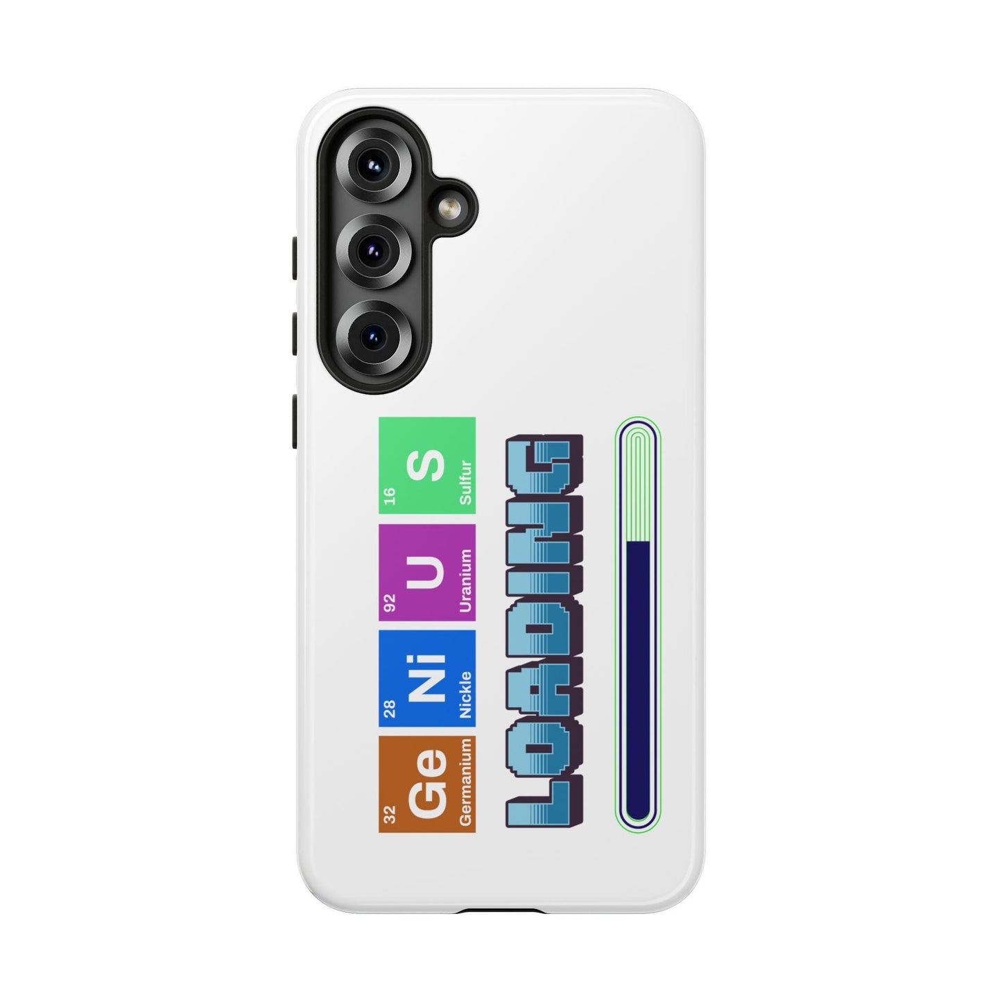 Loading Genius Phone Case, Educational Gift for Teachers, Science Lover Accessory, Geek Chic Mobile Cover, Fun Student Back to School Gift