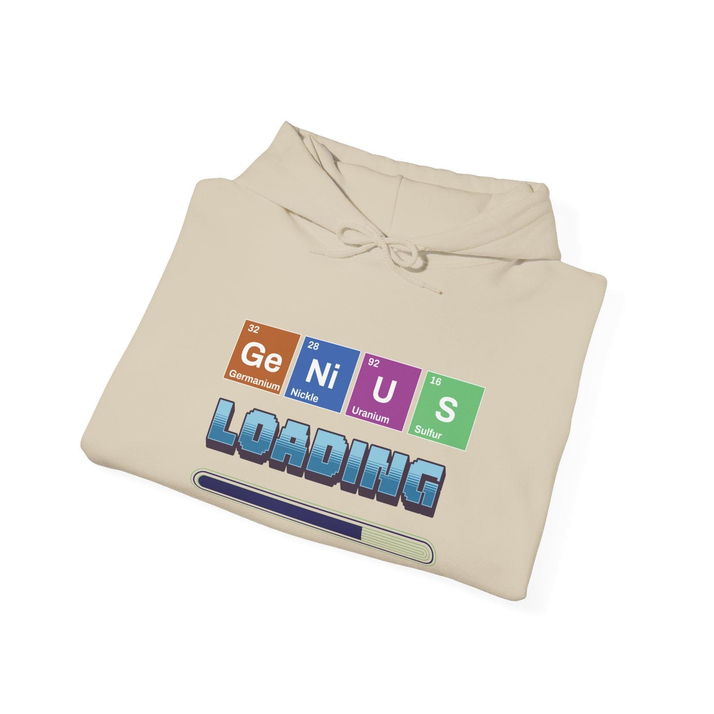 Genius Loading Graphic Sweatshirt, Funny Science Teacher Gift, Back to School Hoodie, Comfort Colors Casual Wear, Nerdy Back to School Top