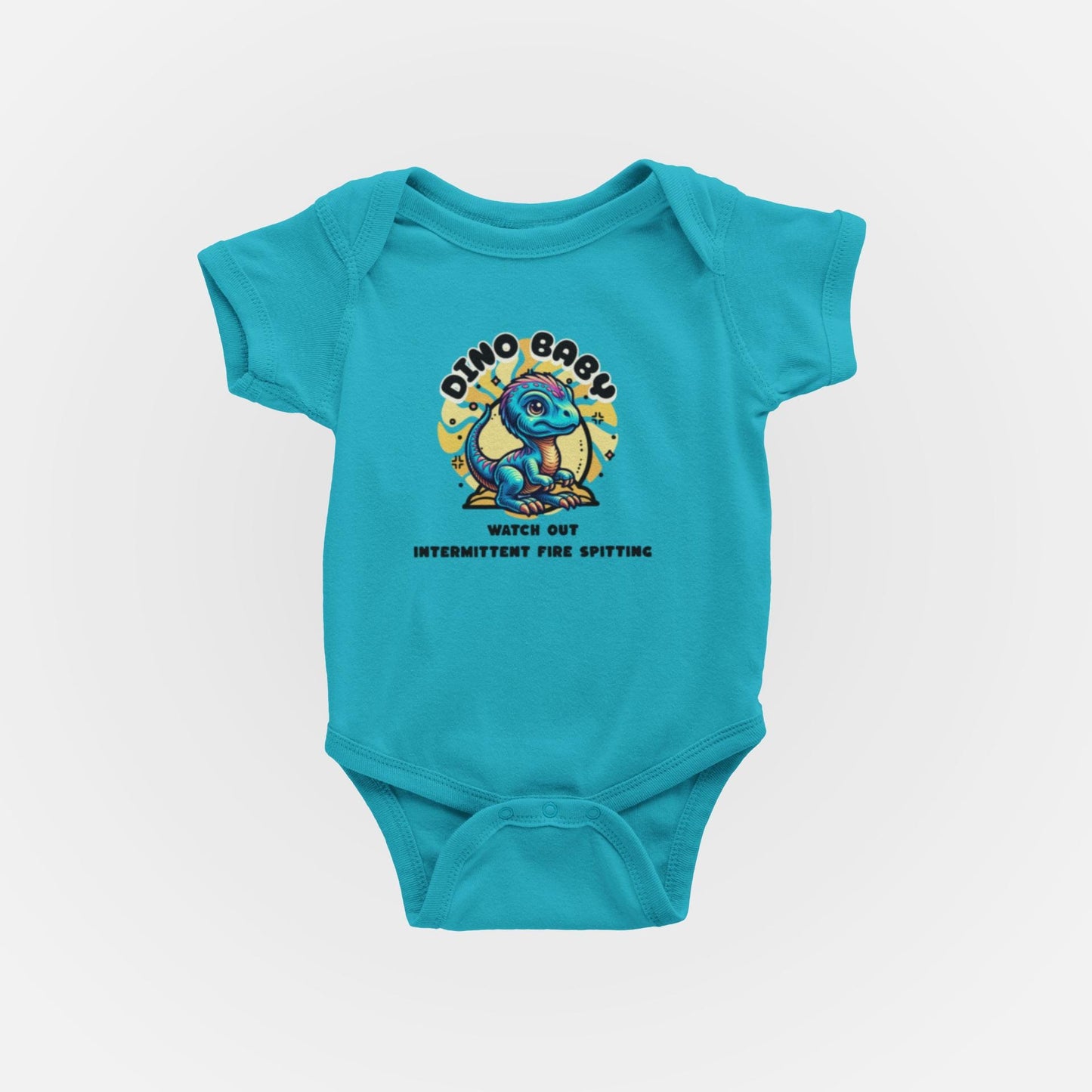 Baby Onesie - "Dino Baby" Baby Suit, Newborn Gift, Toddler Outfit, Baby Shower Gift, Baby Clothes, Spring Wear, Bodysuits for Newborn