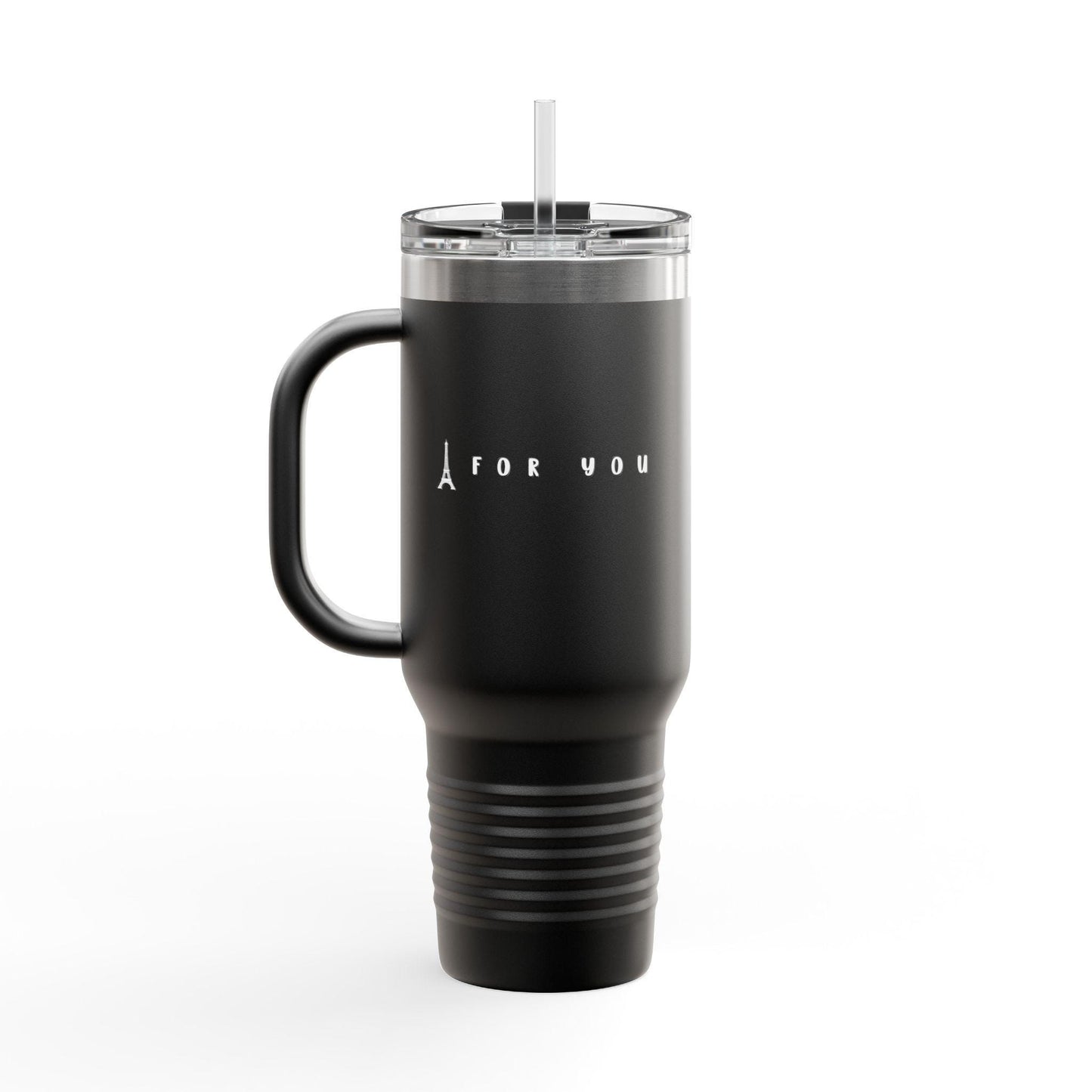 Insulated Travel Tumbler with Straw - Perfect for Coffee Lovers, Hot Beverages, Road Trips, Office Use, & Travel, Summer Day Tumbler