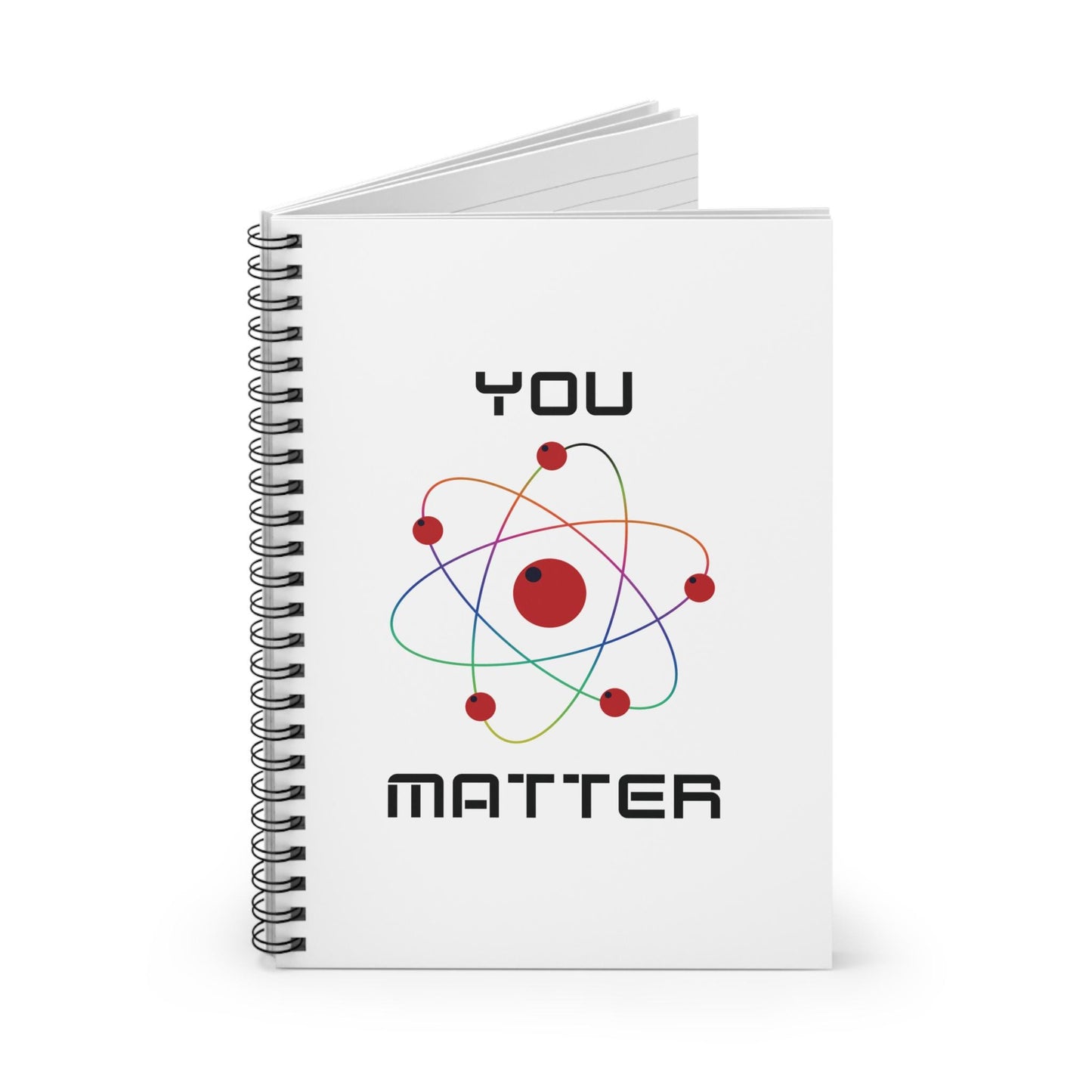 Cute Science-Themed Spiral Notebook - Perfect for Students & Science Lovers, Gift for Back to School, Journaling, Note-taking, School Supply