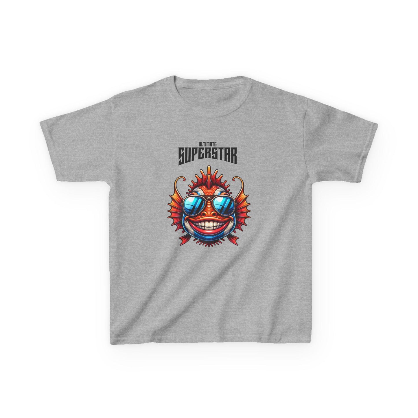 Kids Graphic Tee - "Superstar" Design, Fun Shirt for Children, Cool Summer Clothing, Gift for Kids, Party Wear, Back to School Apparel