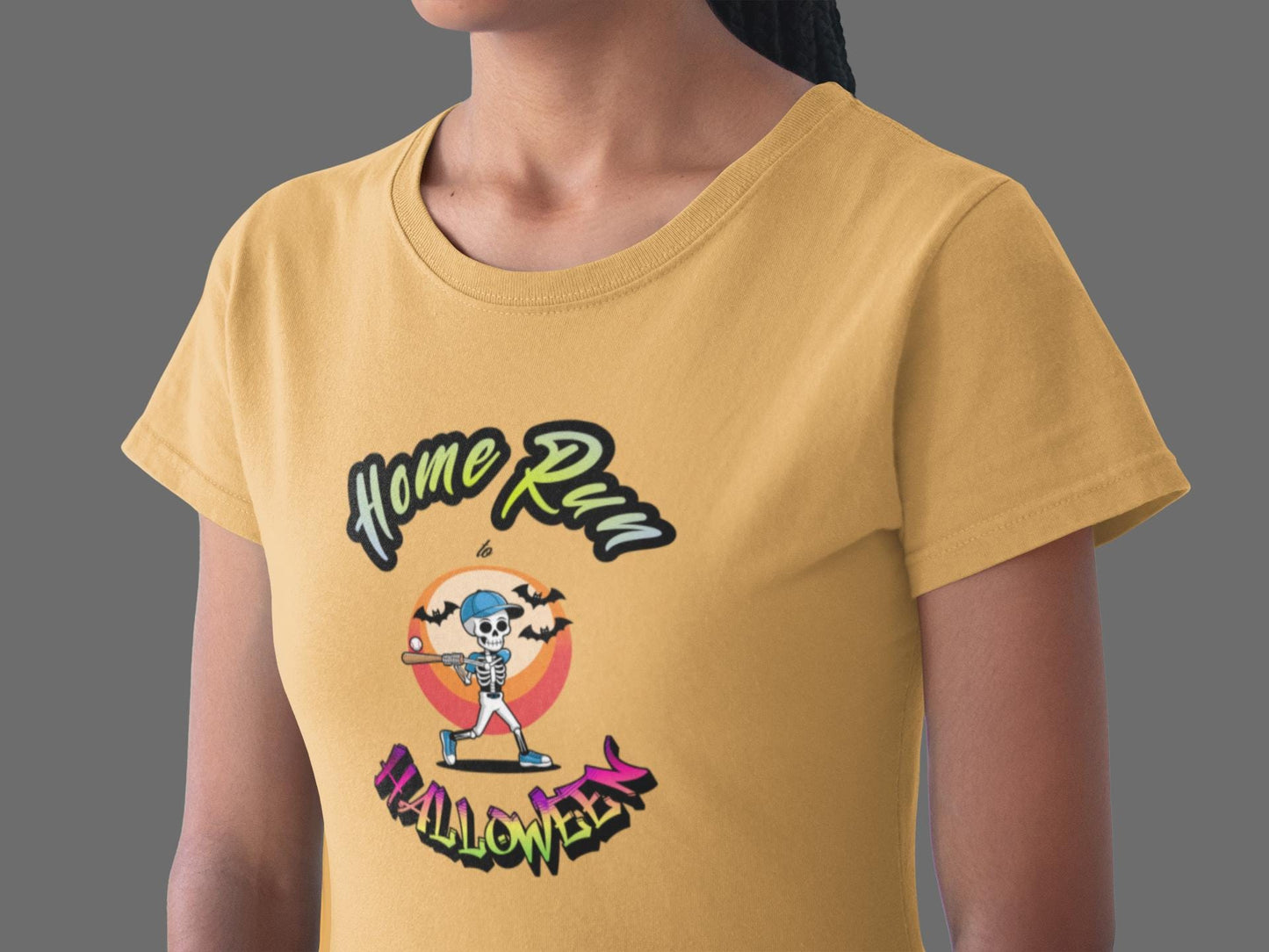 Summerween Baseball T-Shirt, Halloween Home Run Tee, Funny Monster Beach Party, Spooky Baseball Tee, Trendy Summer Tee, Halloween Baseball