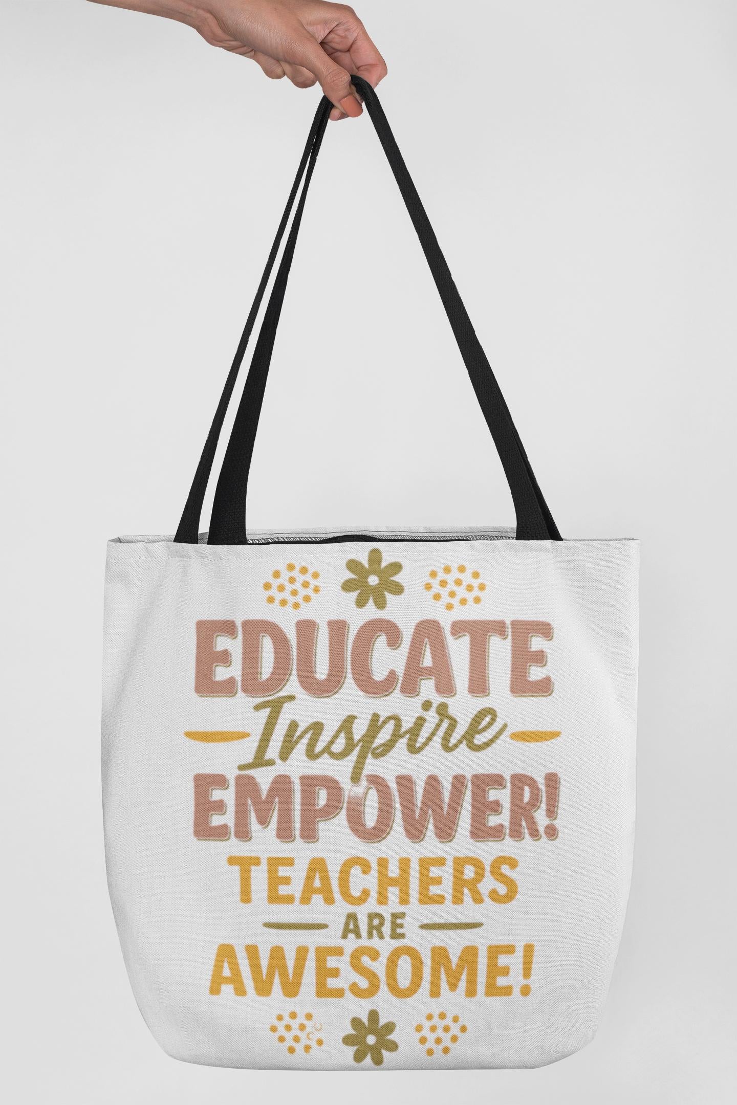 Teacher Are awesome Tote Bag - Perfect Gift for Educators, Back to School, Classroom Essentials, Teacher Appreciation, Eco-Friendly Bag