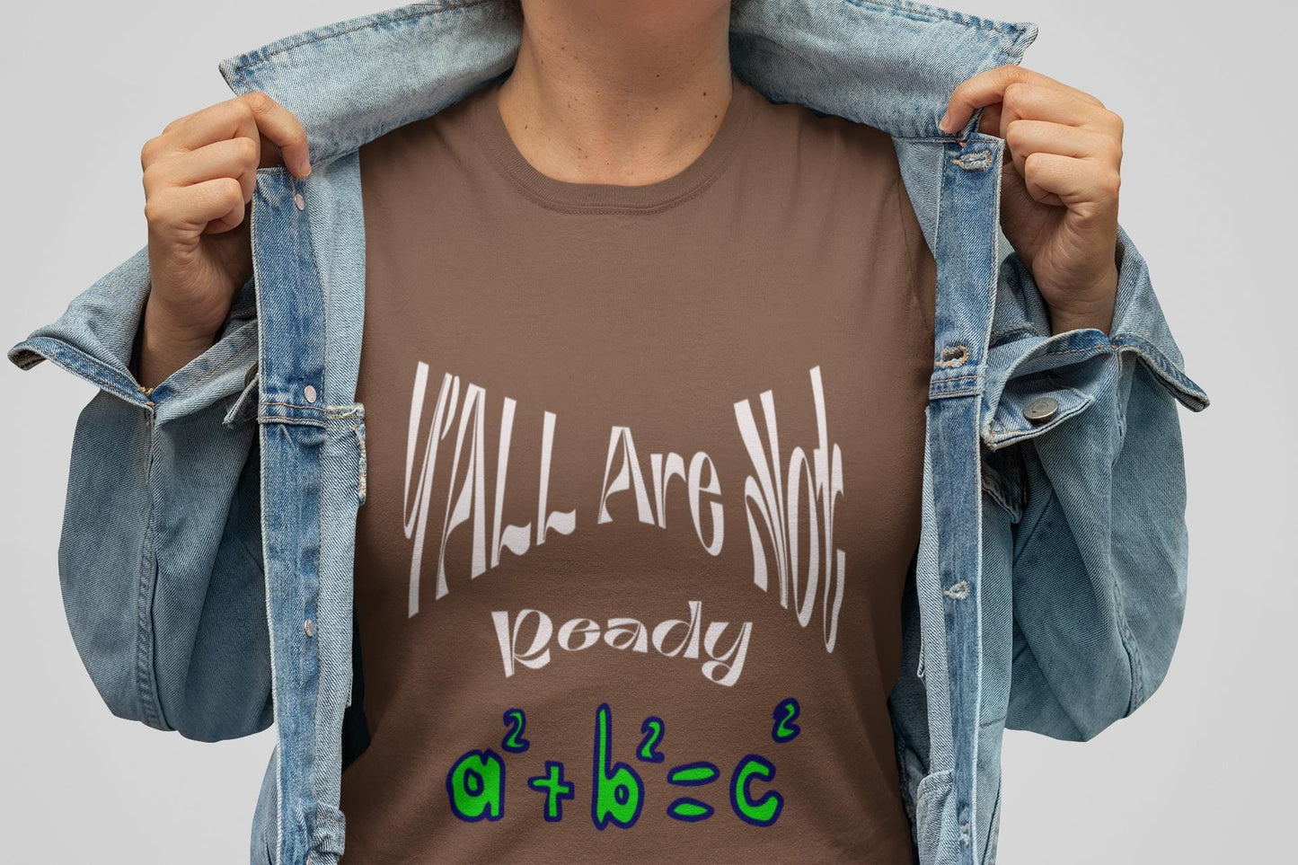 Trendy Youth Tee - 'YALL Are Not Ready' Math Design, Welcome Back to School Tee, Back To School Student Shirt, First Day Of School Shirts