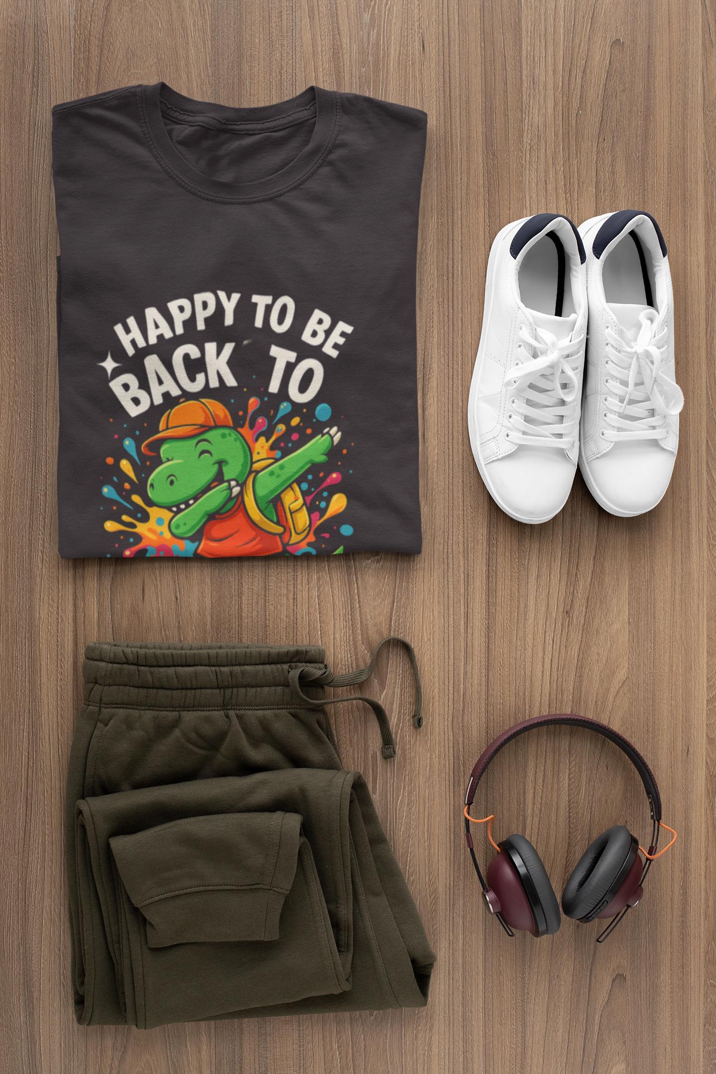 Back to School Dinosaur T-Shirt, Cute Dino Tee, Back to School Gift for Students, Welcome Back T-Shirt, Back2School T-Shirt, Student Shirt