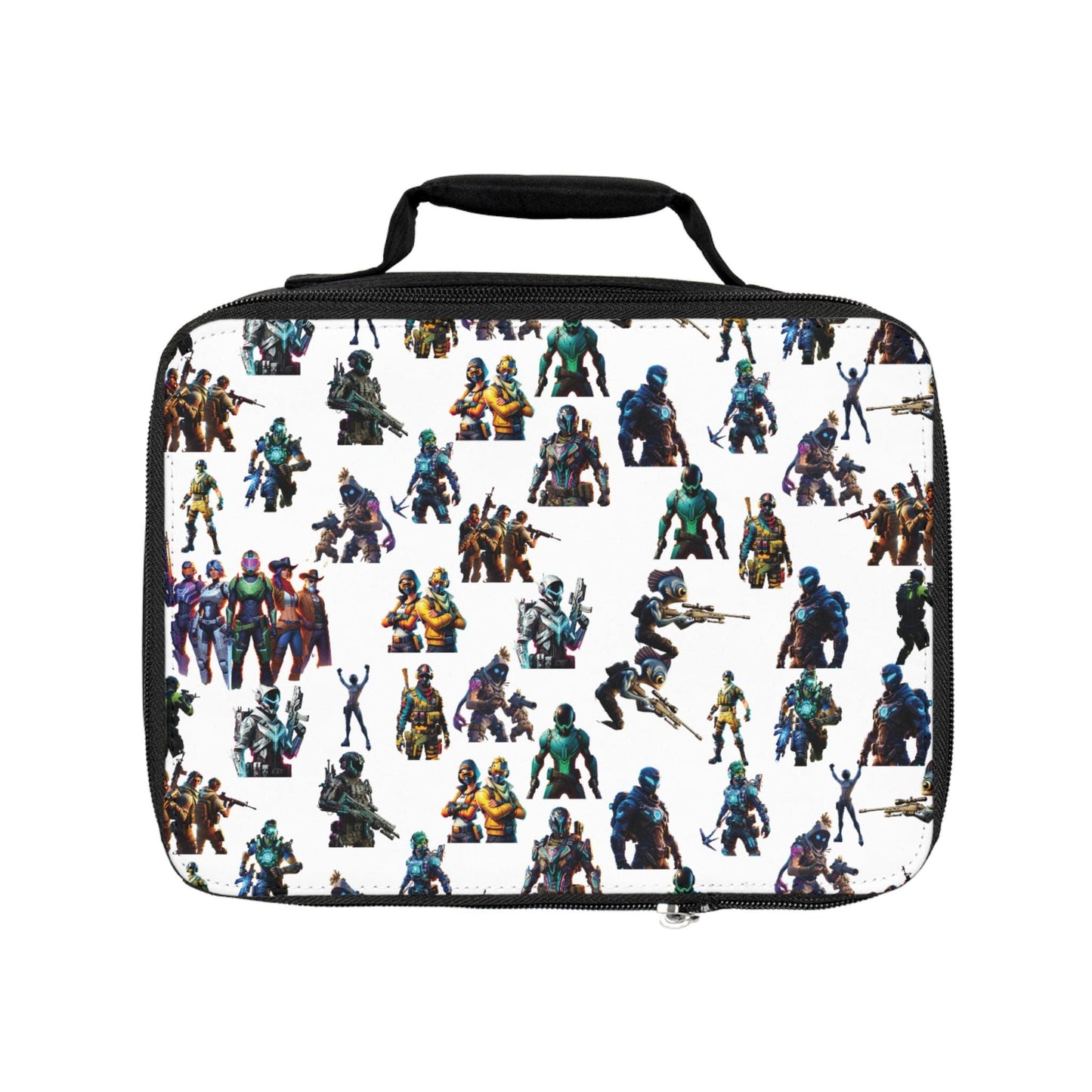 Gamer Enthusiast Lunch Bag, Perfect for Back to School, Lunch Bag Ideal for Middle & Elementary School Kids, Insulated School Lunch Bag