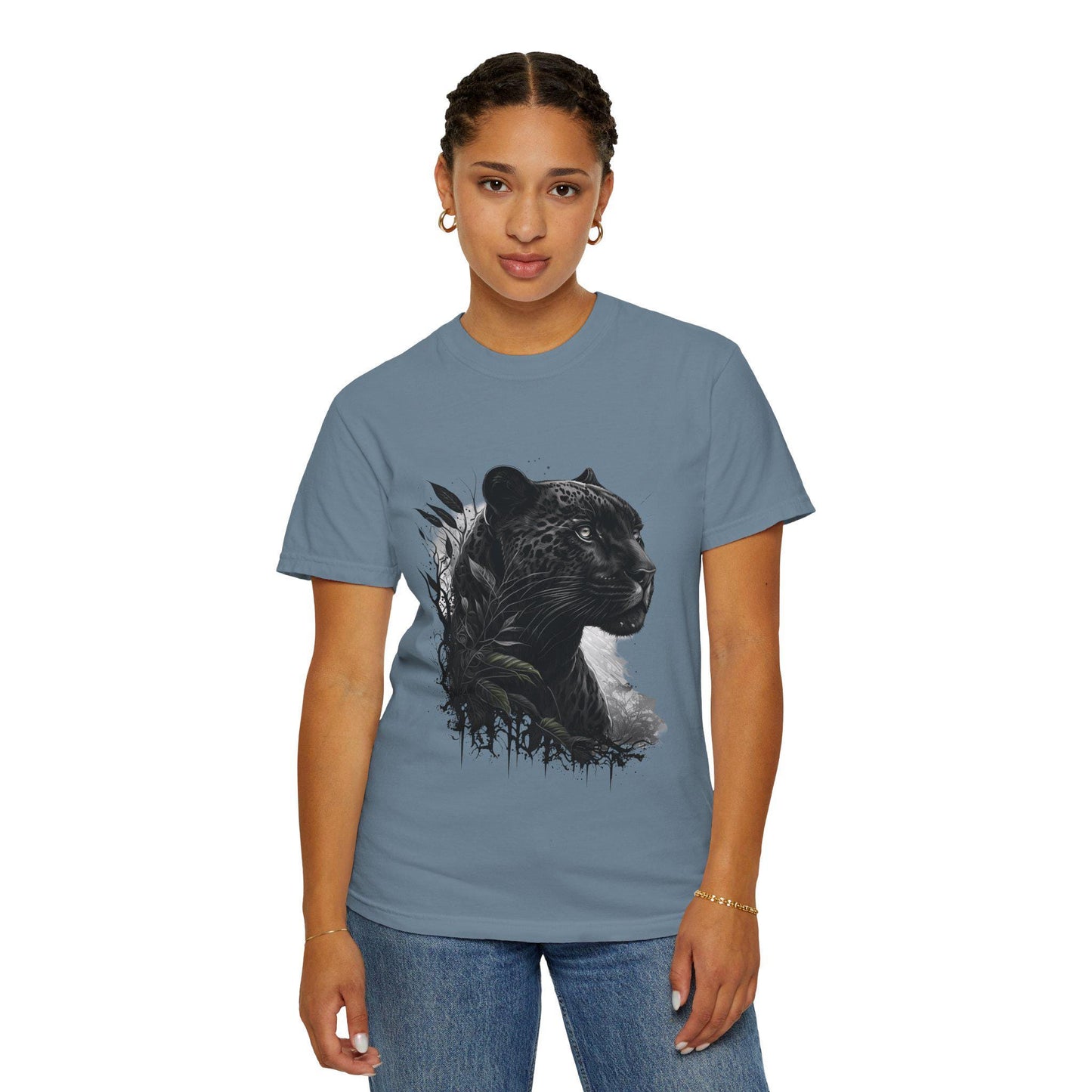 Cougar Vintage Shirt Tiger Graphic Tee, Wild Cat Shirt Retro Cougar, Animal Art Shirt, Eco-Friendly Fashion, Safari Cougar Casual Wear