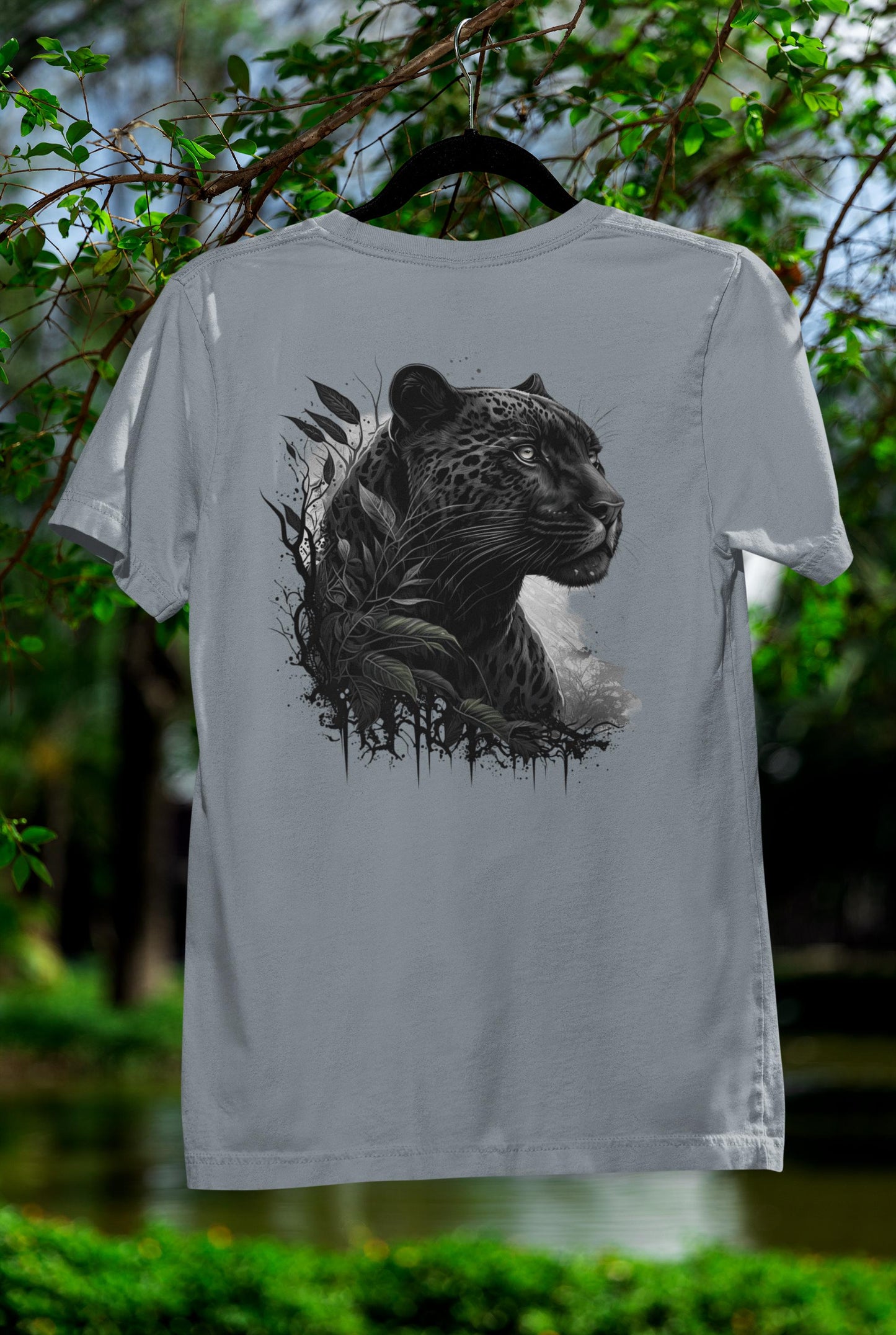 Cougar Vintage Shirt Tiger Graphic Tee, Wild Cat Shirt Retro Cougar, Animal Art Shirt, Eco-Friendly Fashion, Safari Cougar Casual Wear
