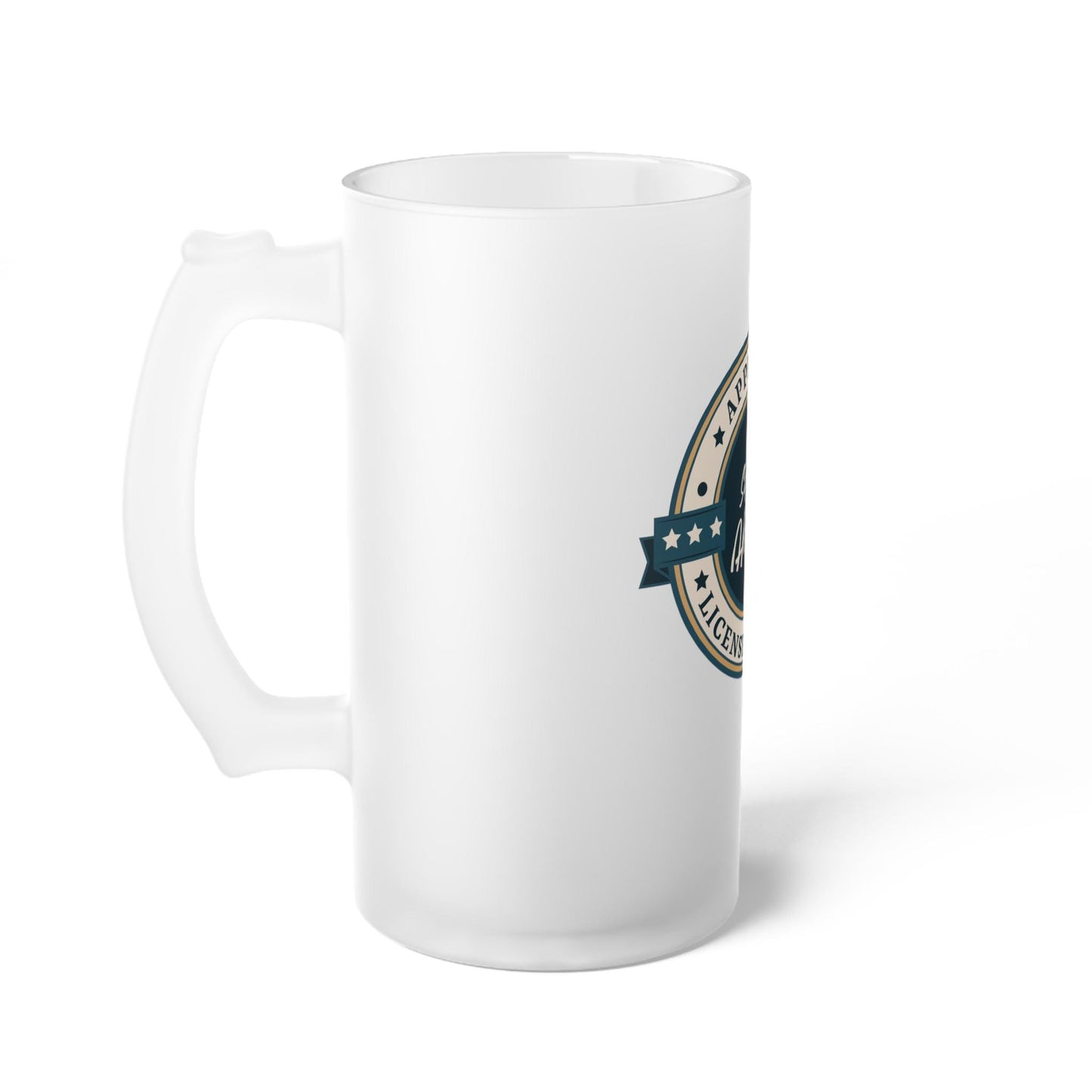 Father's Day Beer Mug - "Sip, Sip, Hooray", Frosted Beer Mug, Playful Beer Glass Joke, Father's Day Present, Gift for Dad Boyfriend
