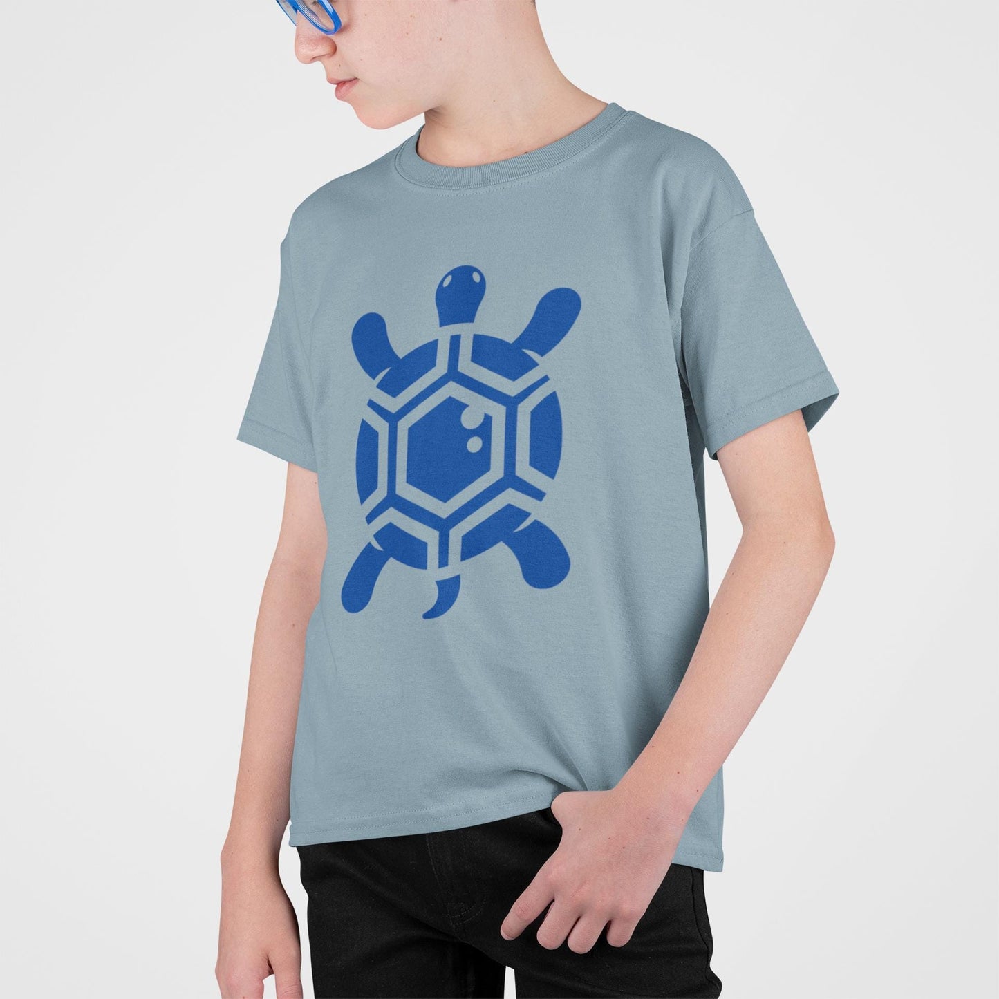 Kids Graphic Tee - "Turtle" Fun Shirt for Children, Cool Summer Clothing, Gift for Kids, Party Wear, Youth Tee, Children's
