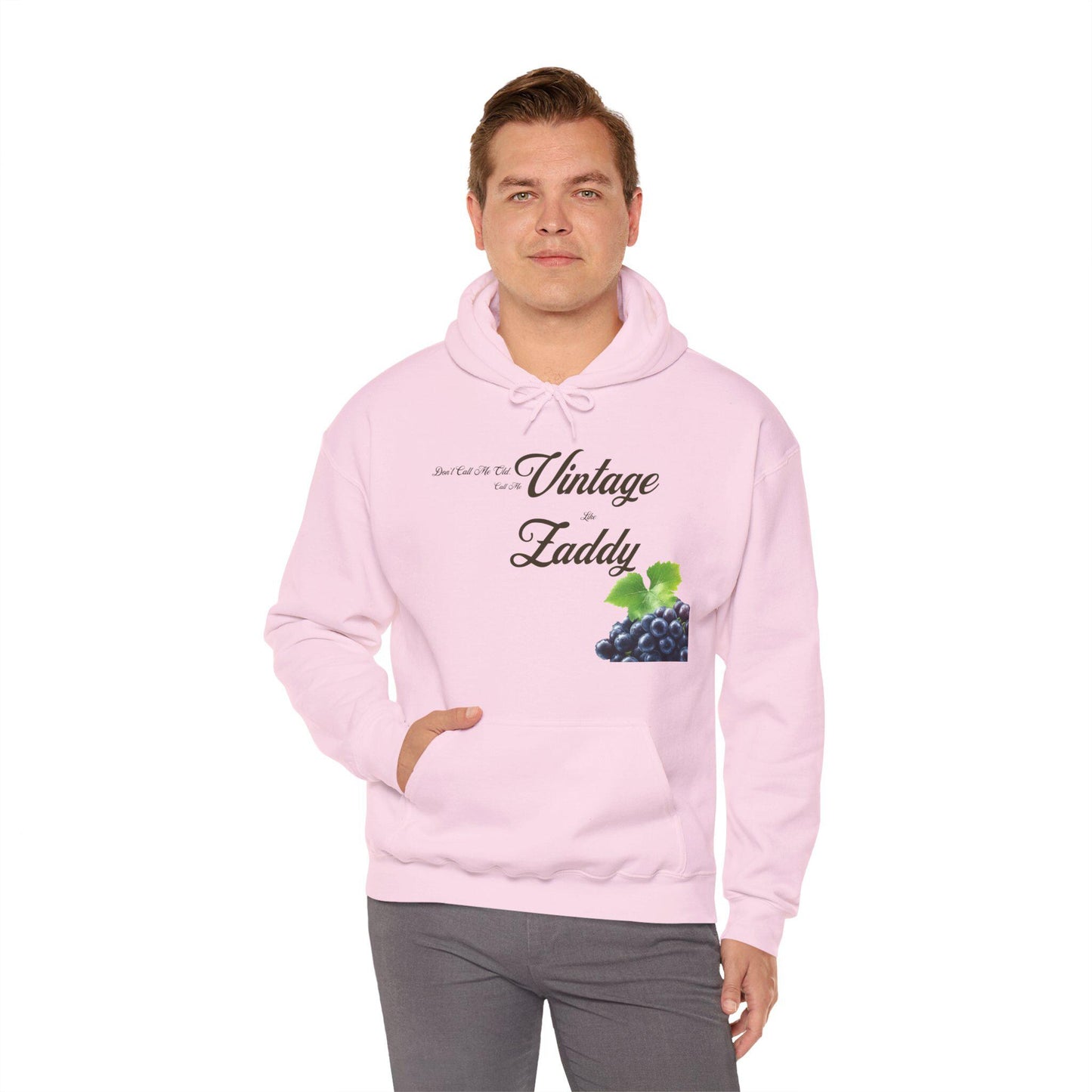 Vintage Zaddy Hooded Sweatshirt, Funny Sweatshirt, Unisex Hoodie, Gift for Him, Dad Gift, Casual Wear, Vintage Style