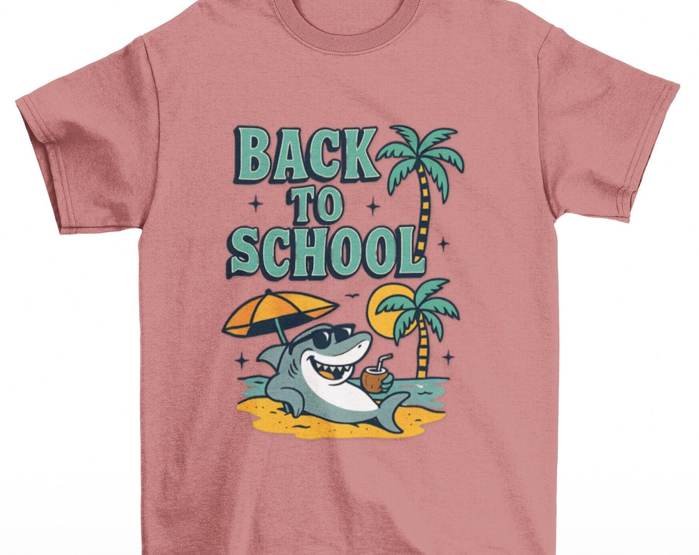 Back to School Shark Tee