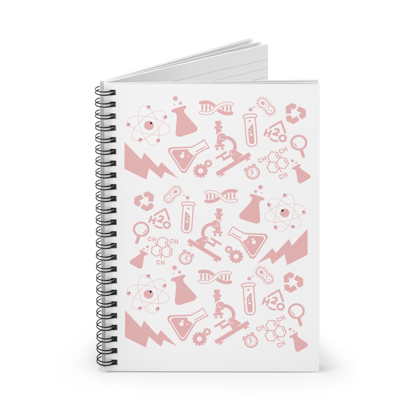 Cute Science-Themed Spiral Notebook - Perfect for Students & Science Lovers, Gift for Back to School, Journaling, Note-taking, Study [...]