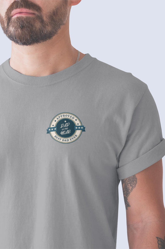 Husband Dad Grandpa CustomT-Shirt with Vintage Logo, Dads with beards, Summer Style, Funny Dad Birthday Gift, Cool Dad Shirt, Fathers Day