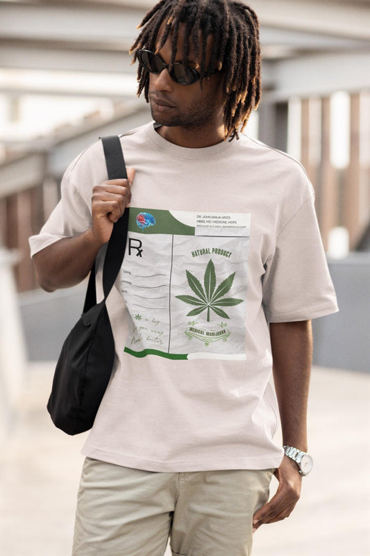 420 Humor TShirt, Cannabis Lover Tee, Funny Weed Prescription Graphic Tee, Chill Stoner T-Shirt for Men & Women, Sarcastic Pot Smoker Shirt