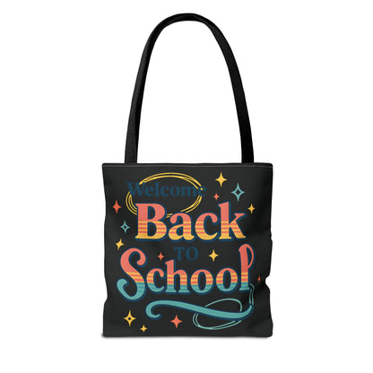 Back to School Tote Bag - Stylish Carryall for Students, School Events, College, Eco-Friendly, Gift for Teacher Appreciation Back to School