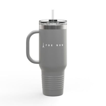 Insulated Travel Tumbler with Straw - Perfect for Coffee Lovers, Hot Beverages, Road Trips, Office Use, & Travel, Summer Day Tumbler