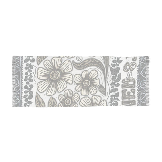 Floral Lightweight Scarf, Bohemian Wrap, Spring Accessory, Gift for Her, Summer Vibes, Women's Fashion, Fun Outdoor Camping Vibes