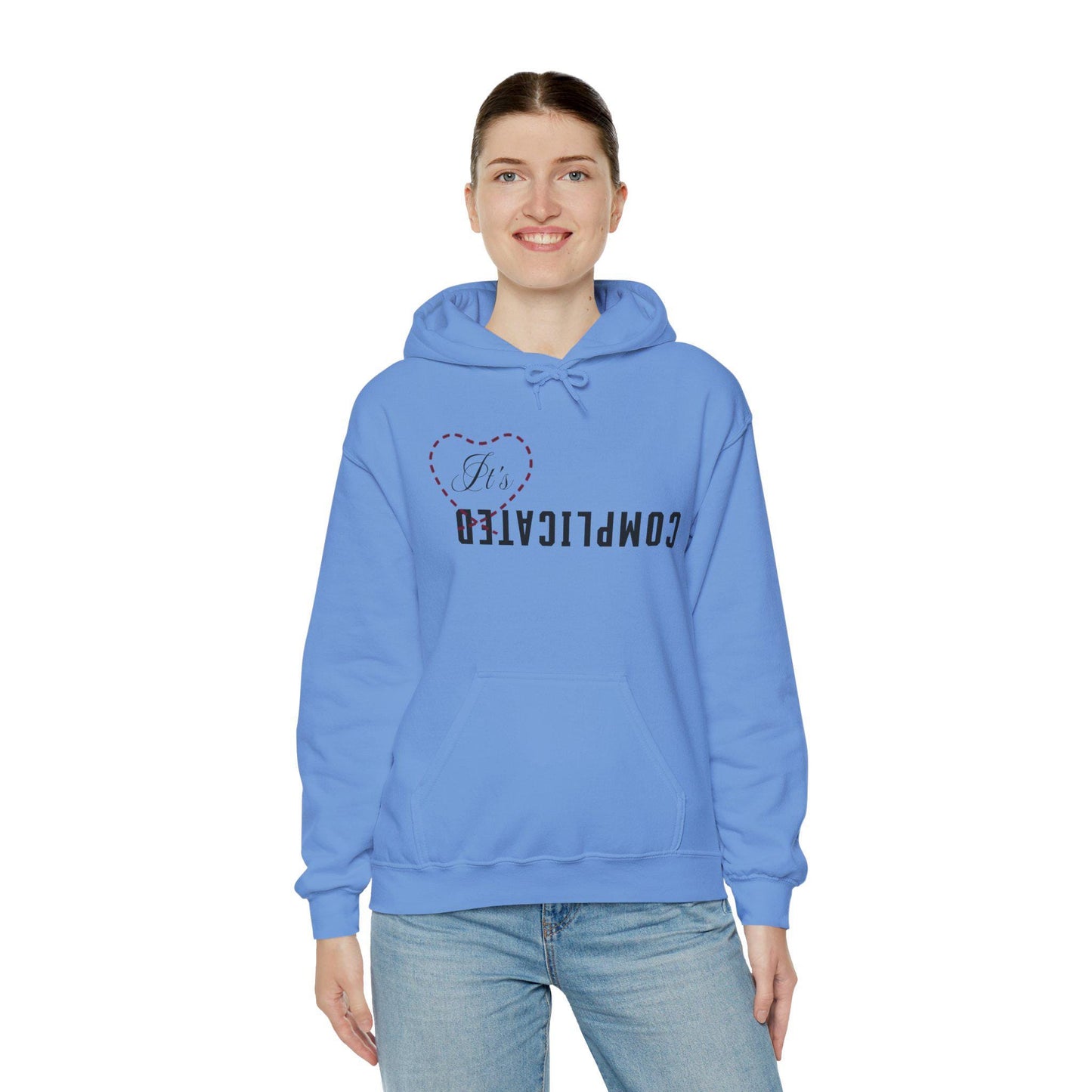 Complicated Love Unisex Hoodie | Cozy Layer for Every Season, Perfect Gift for Couples, Valentine's Day, Birthday, and Casual Wear