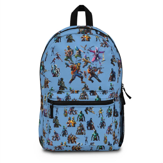 Game Characters Backpack for Kids, Gamer Bag, School Backpack, Gamer Wilderness Adventure Pack, Birthday Gift, Back to School Apparel