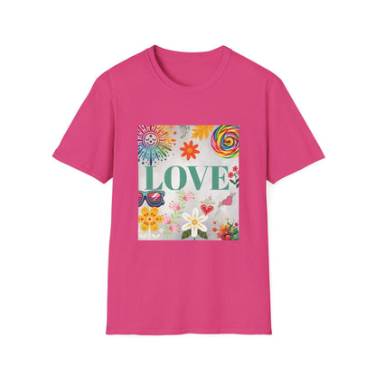 Nothing Says Love More Than Colorful Summer Blossom Flower Nostalgic Memories Tee, Hello Summer Tee, Summer Beach Vibes TShirt For Her & Him