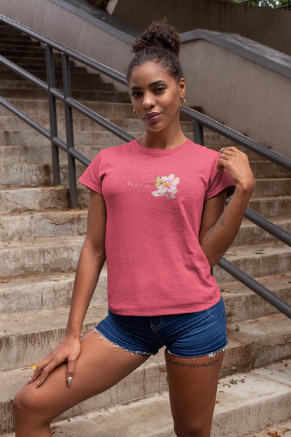 Whimsical Floral Butterfly T-Shirt, Nature Lover Shirt, Everyday Casual Tee, Gift for Her, Spring Fashion Top, Eco-friendly Apparel